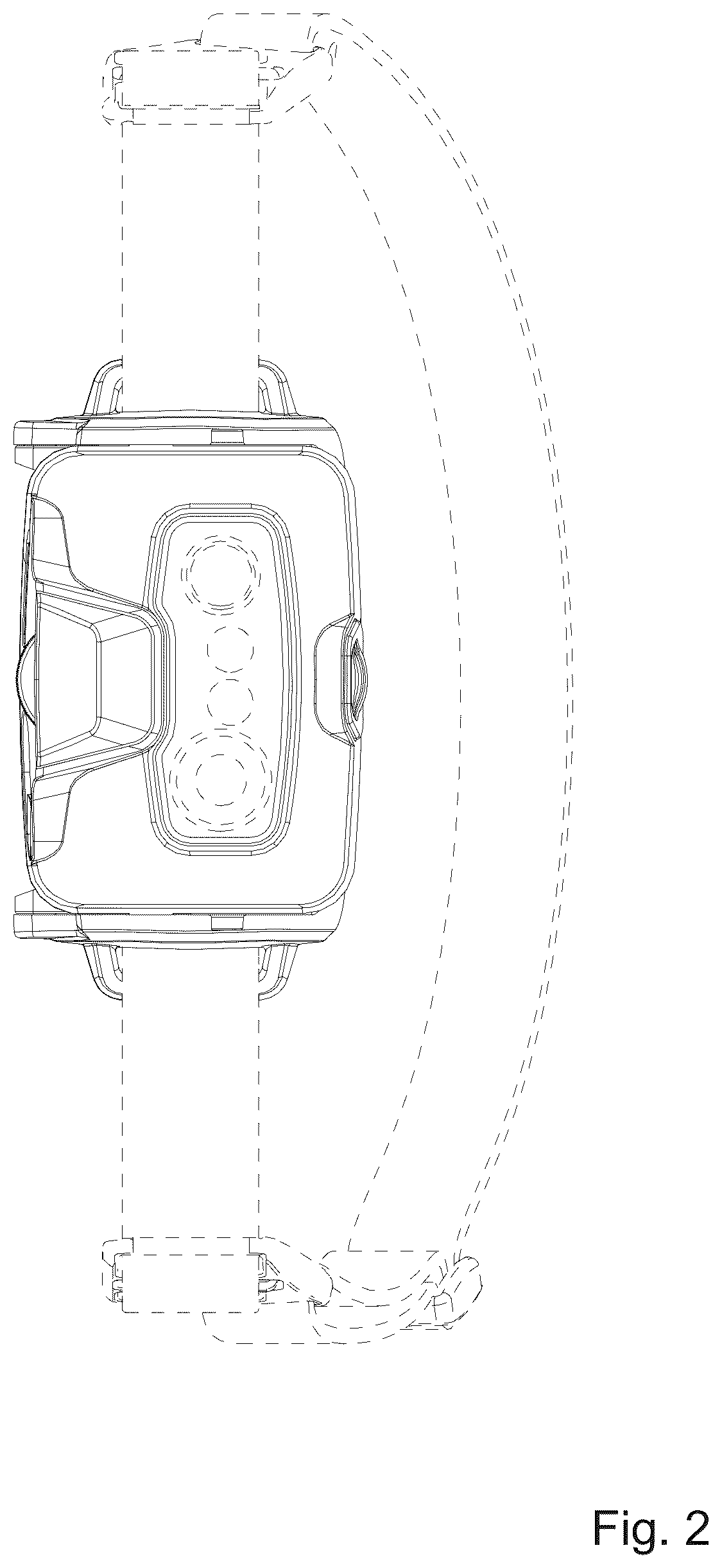 Patent USD1125632 Figure 2 – Headlamp