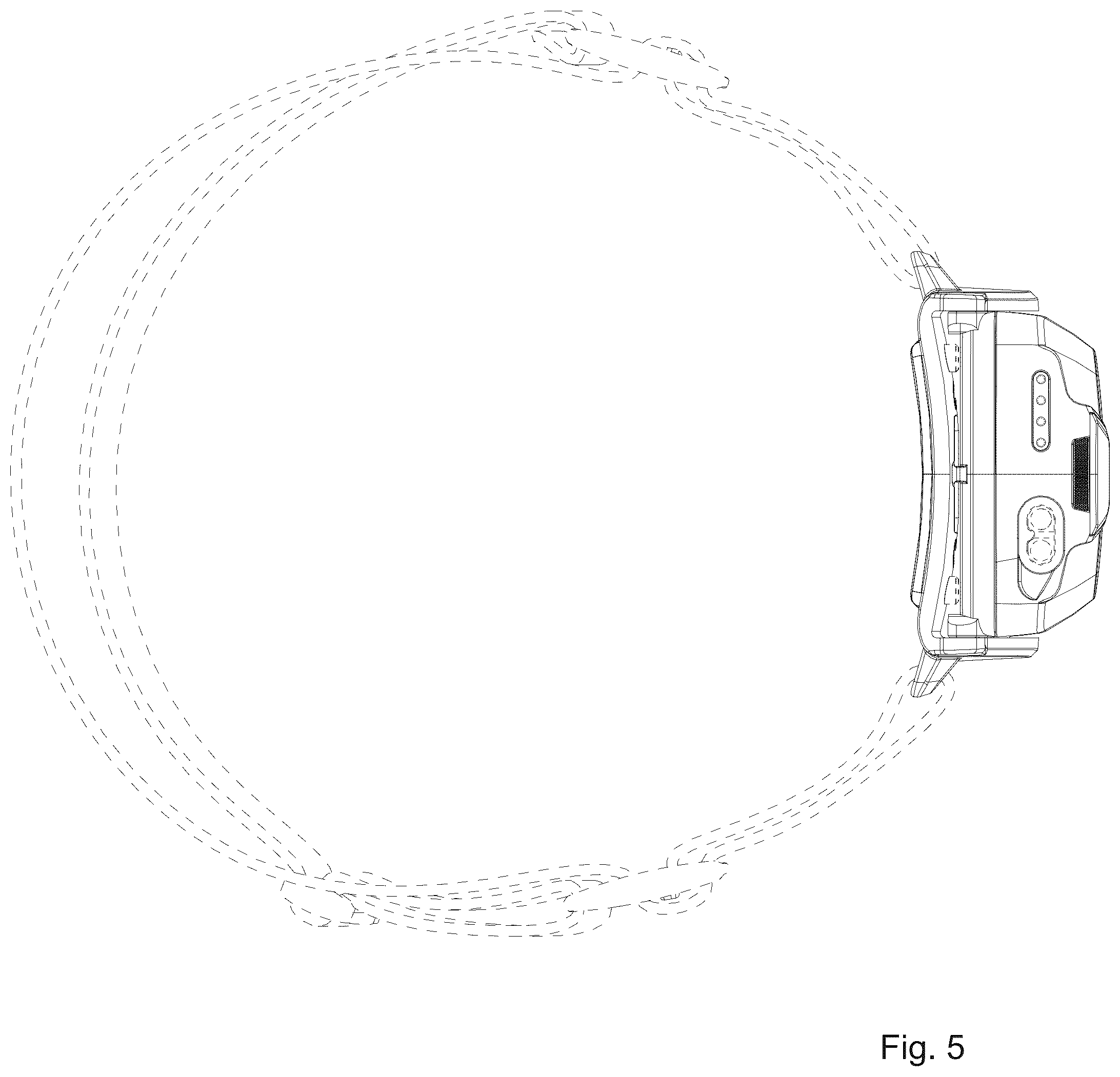 Patent USD1125632 Figure 5 – Headlamp