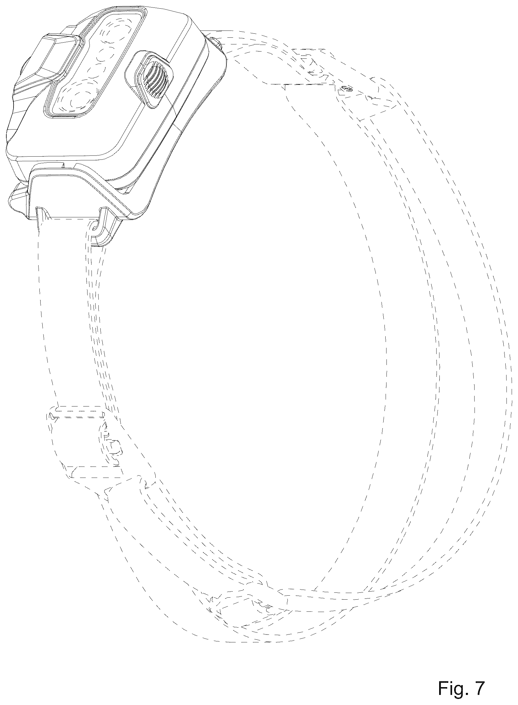 Patent USD1125632 Figure 7 – Headlamp