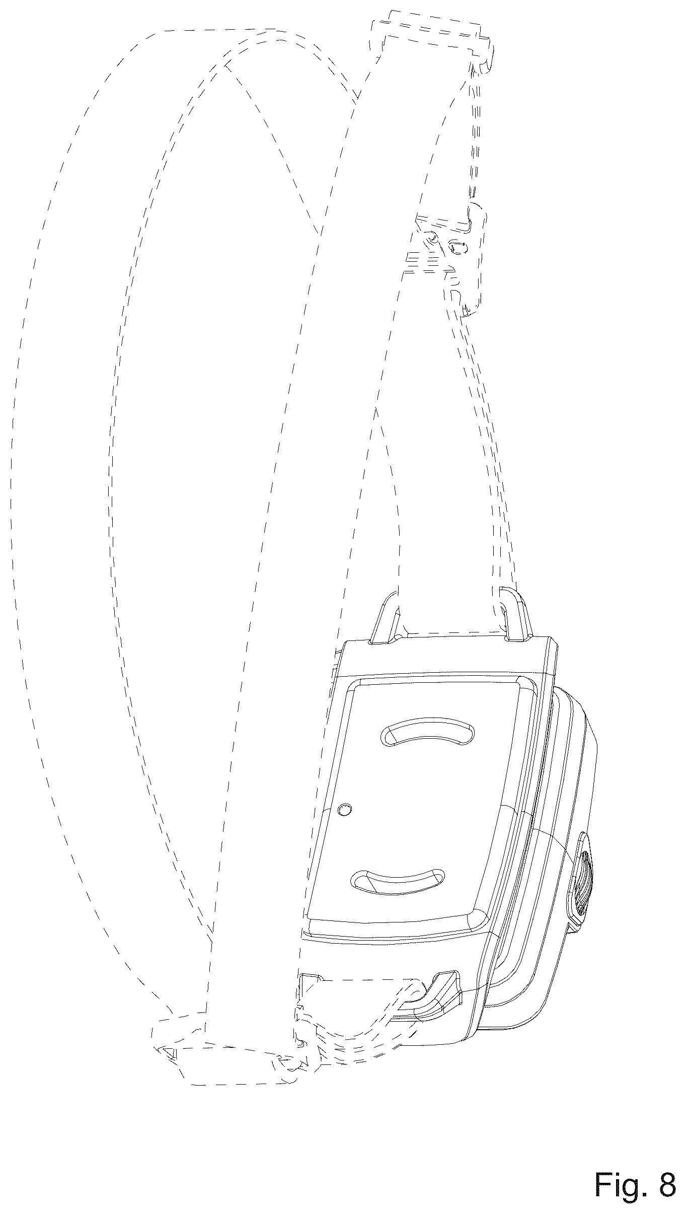 Patent USD1125632 Figure 8 – Headlamp