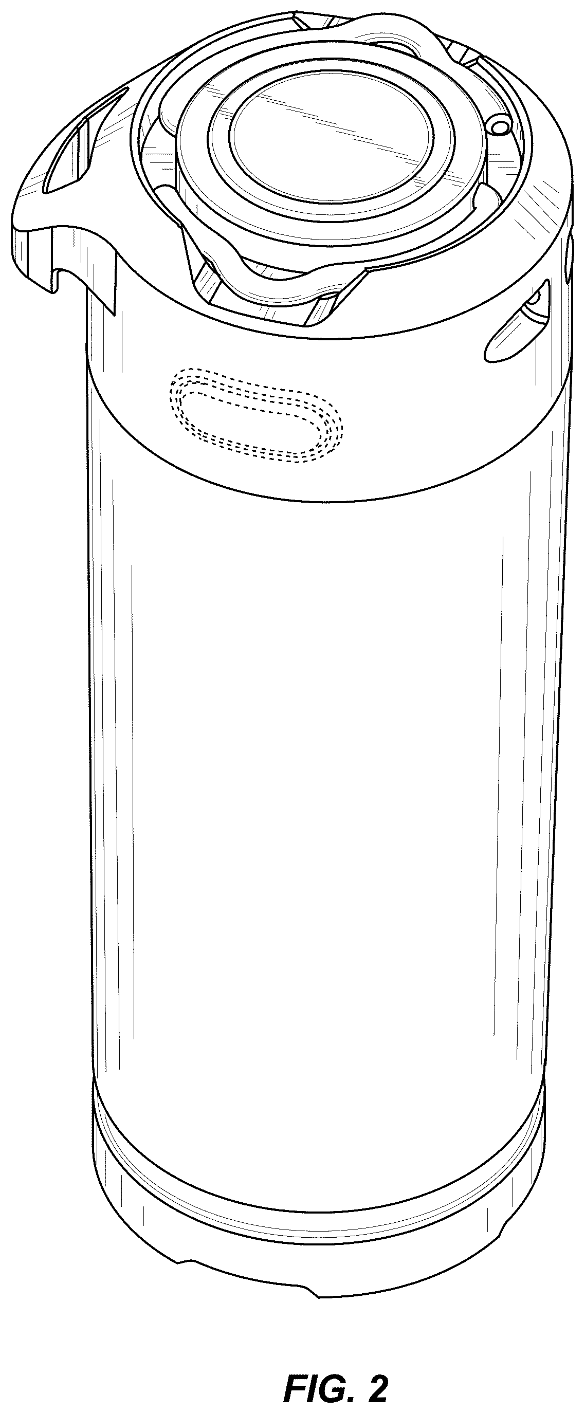 Patent USD1125633 Figure 2 – Lantern