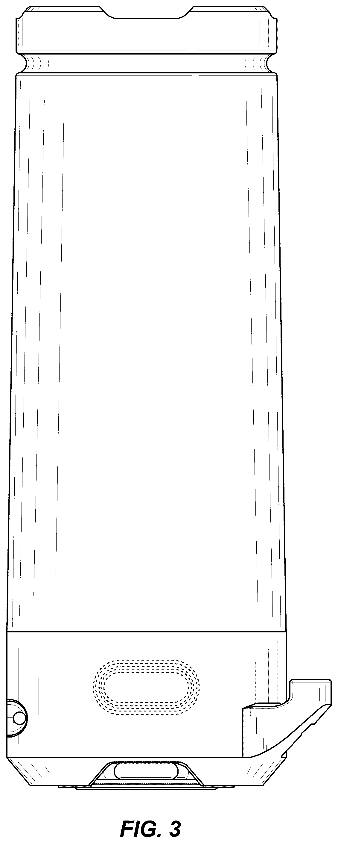 Patent USD1125633 Figure 3 – Lantern