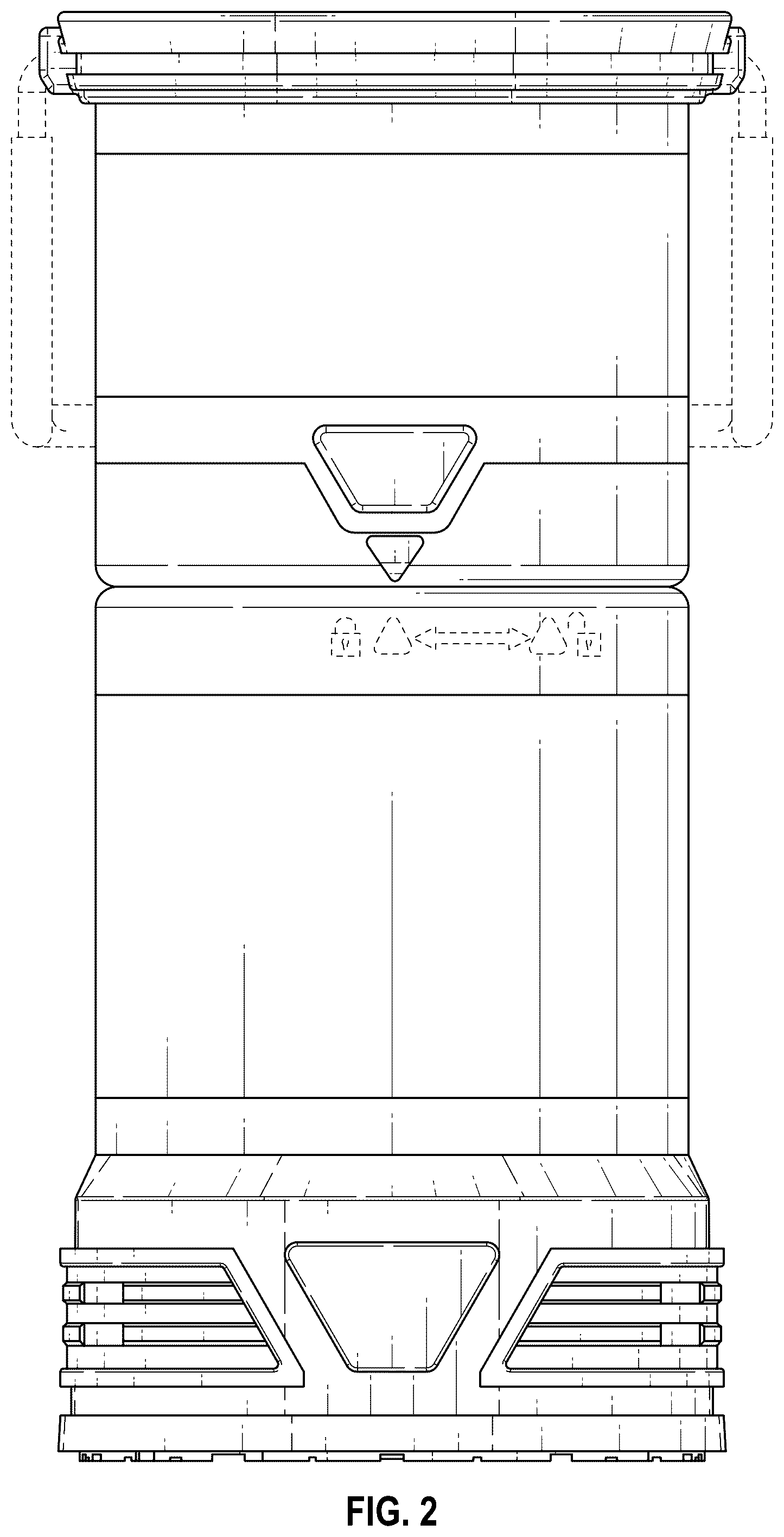 Patent USD1125634 Figure 2 – Lantern