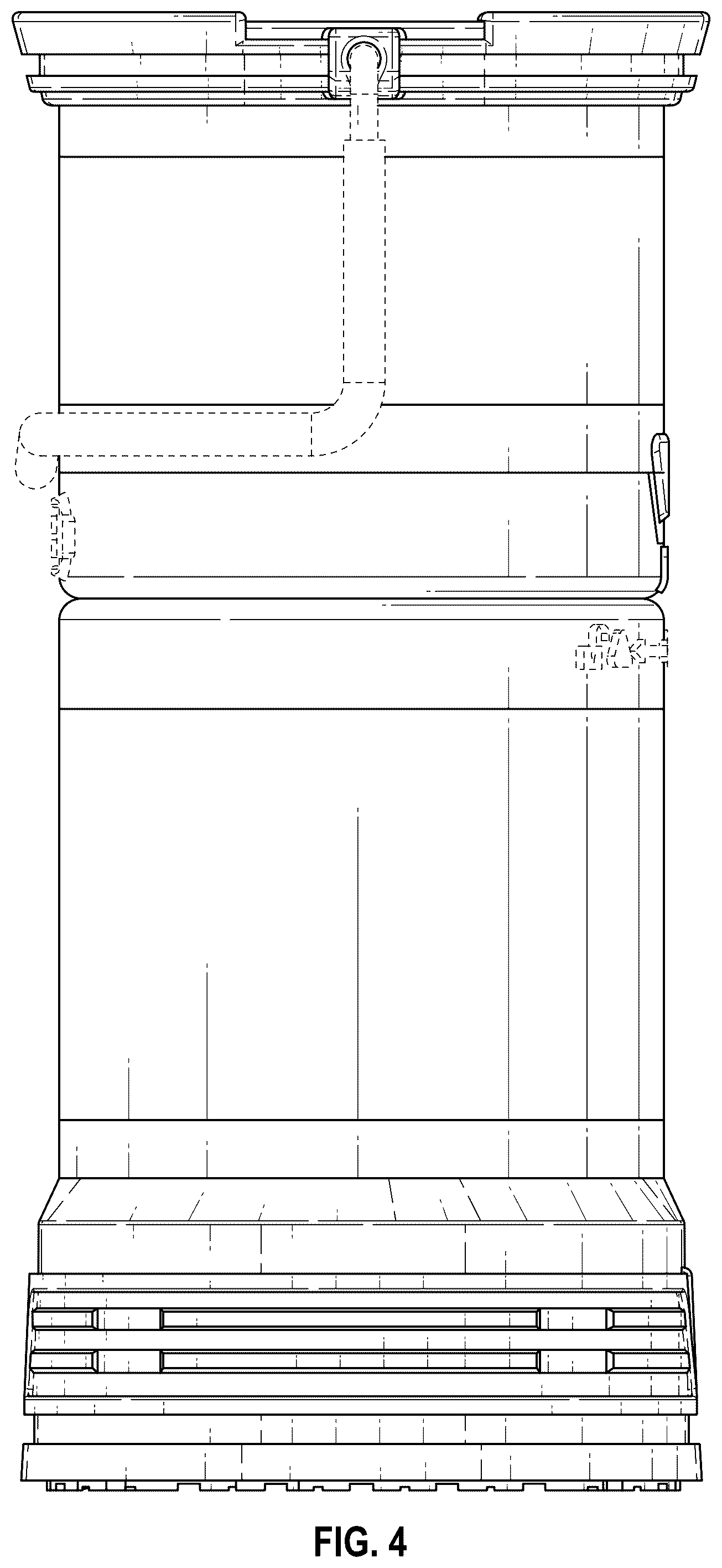 Patent USD1125634 Figure 4 – Lantern