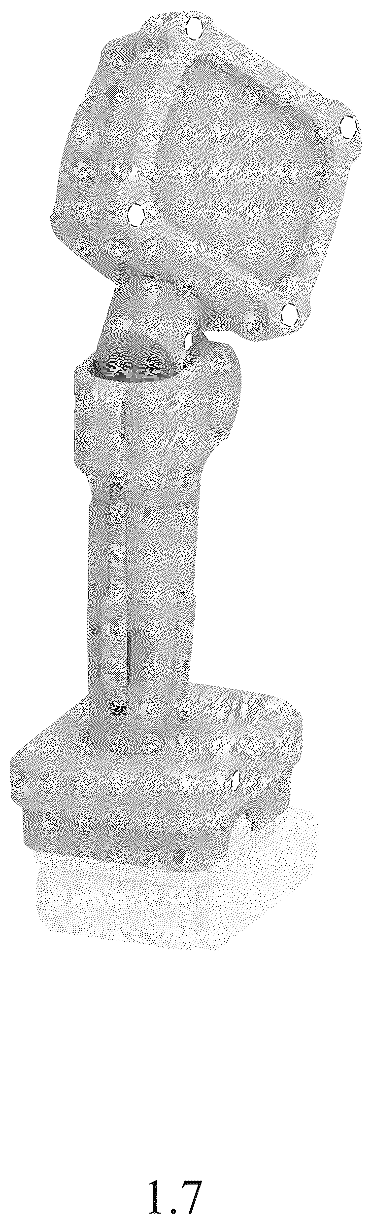 Patent USD1125635 Figure 7 – Hand lamp