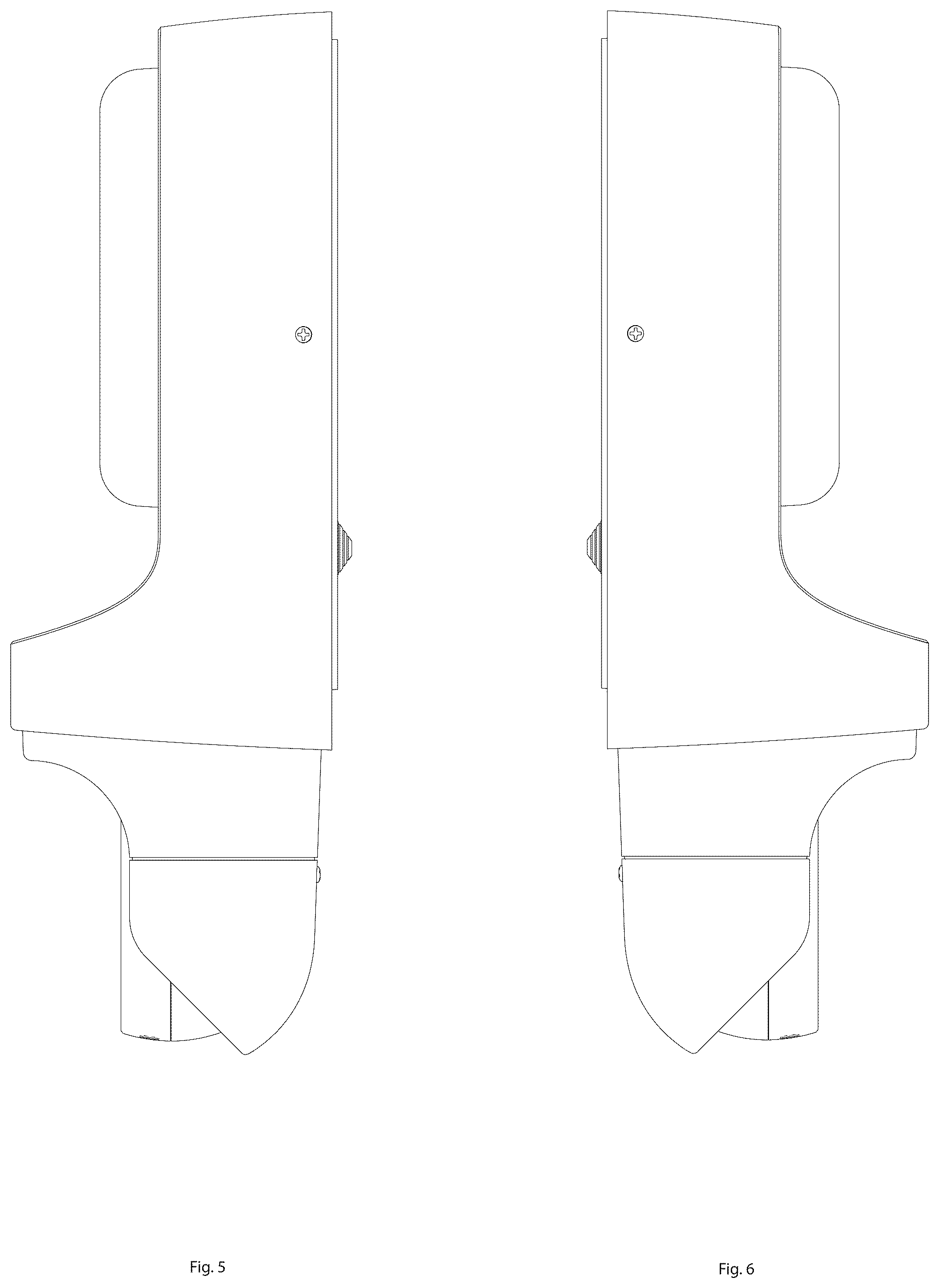 Patent USD1125636 Figure 3 – Camera with lighting fixture
