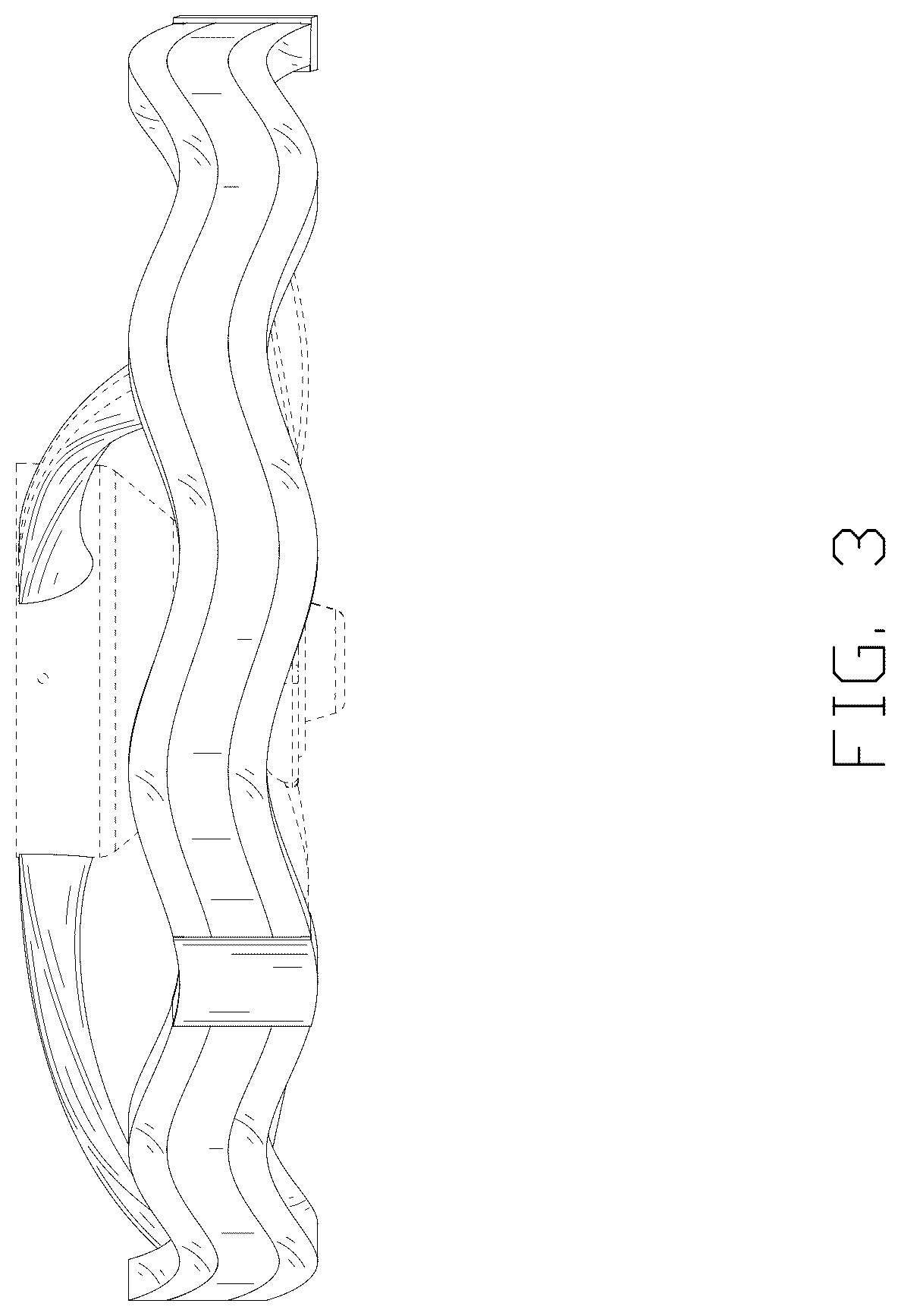 Patent USD1125638 Figure 3 – Ceiling fan with light