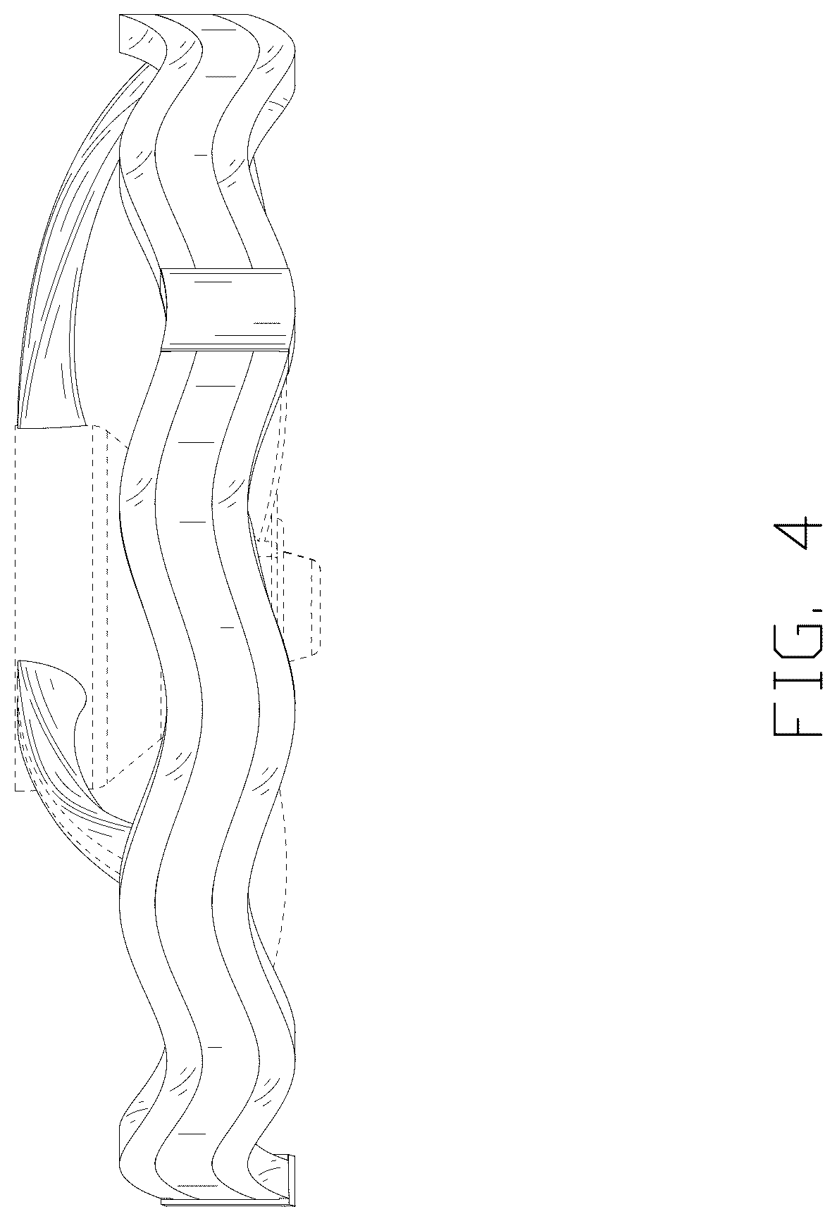 Patent USD1125638 Figure 4 – Ceiling fan with light