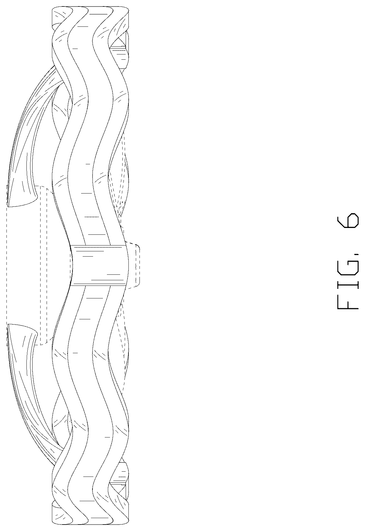 Patent USD1125638 Figure 6 – Ceiling fan with light
