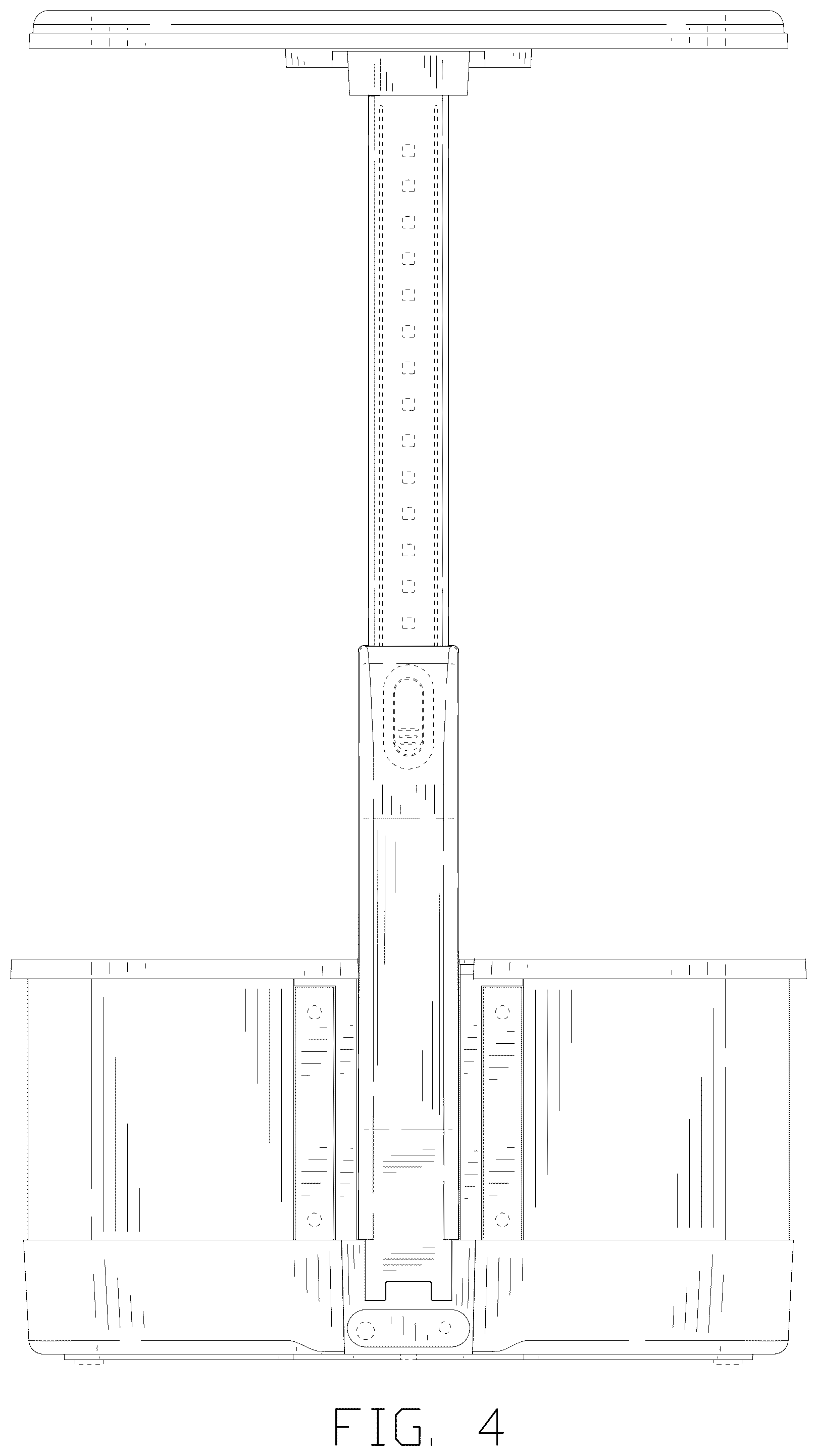 Patent USD1125639 Figure 4 – Plant growing light