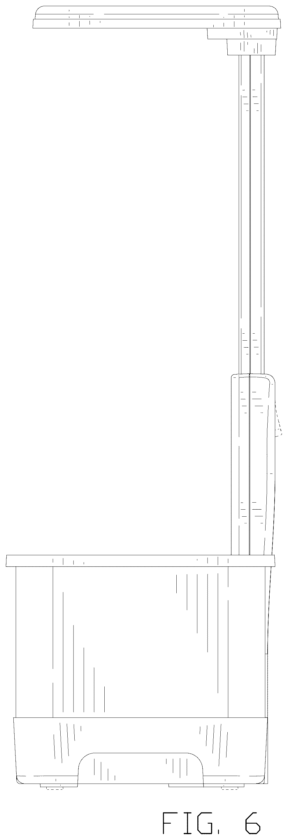 Patent USD1125639 Figure 6 – Plant growing light