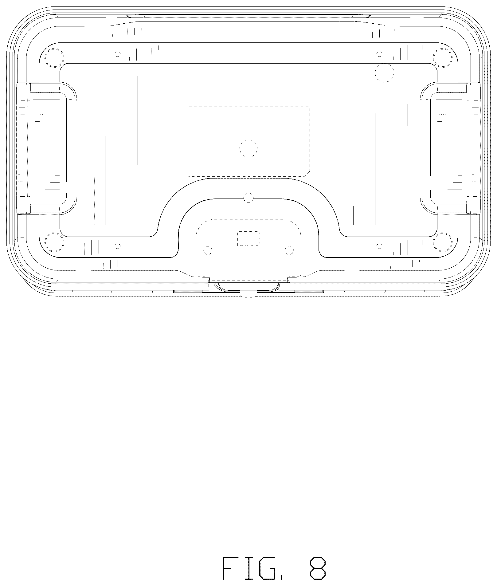 Patent USD1125639 Figure 8 – Plant growing light