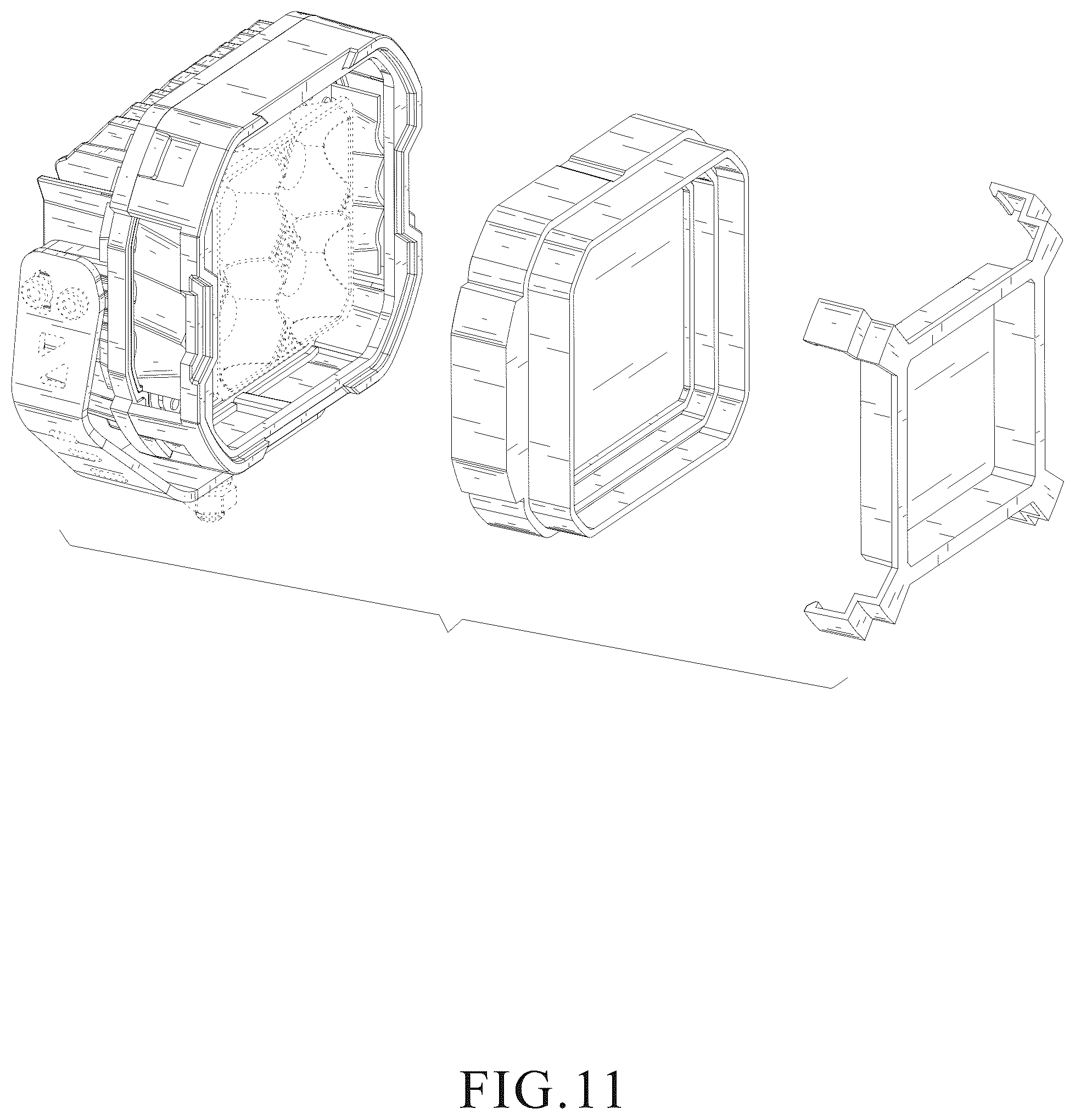 Patent USD1125640 Figure 11 – Work light