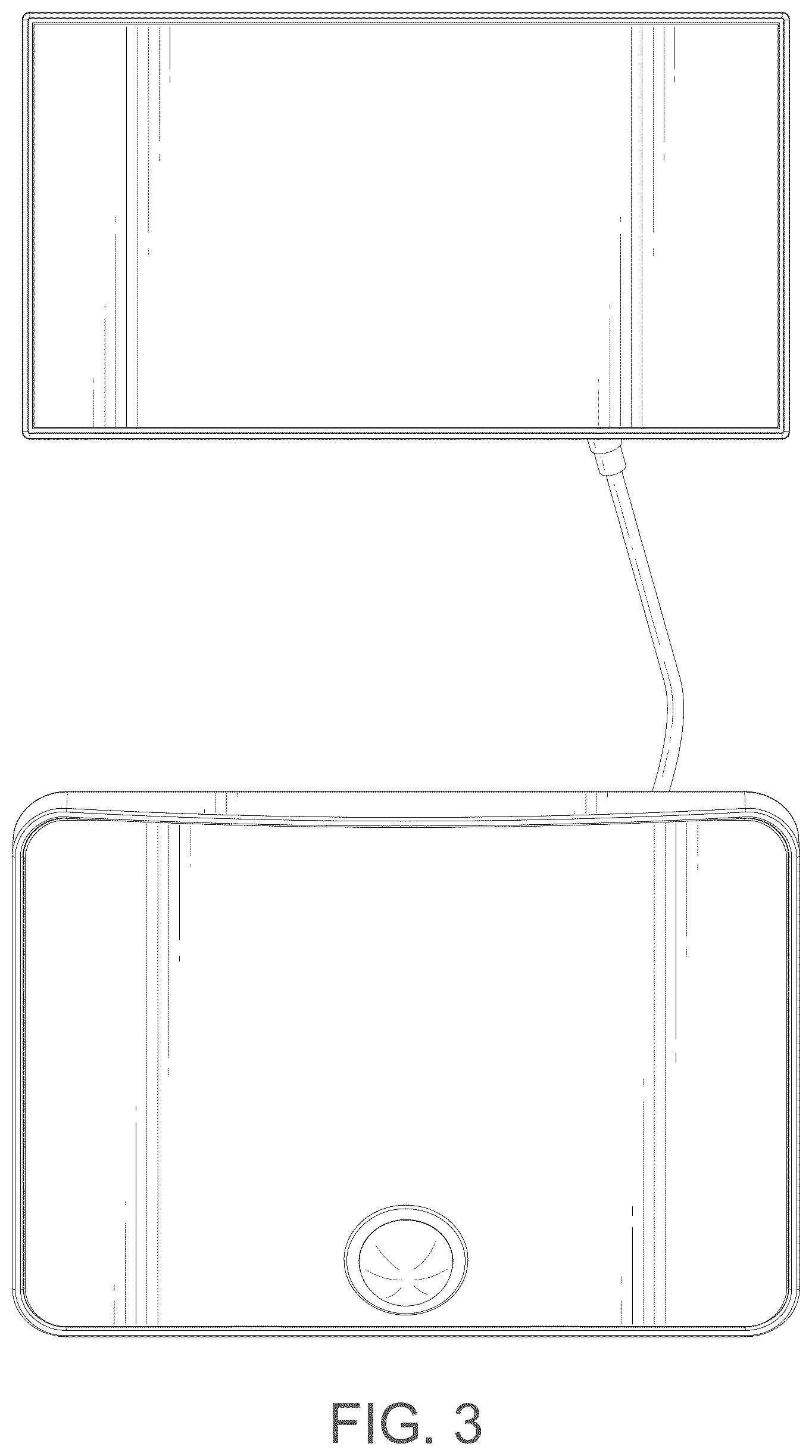 Patent USD1125642 Figure 3 – Solar sensor wall light