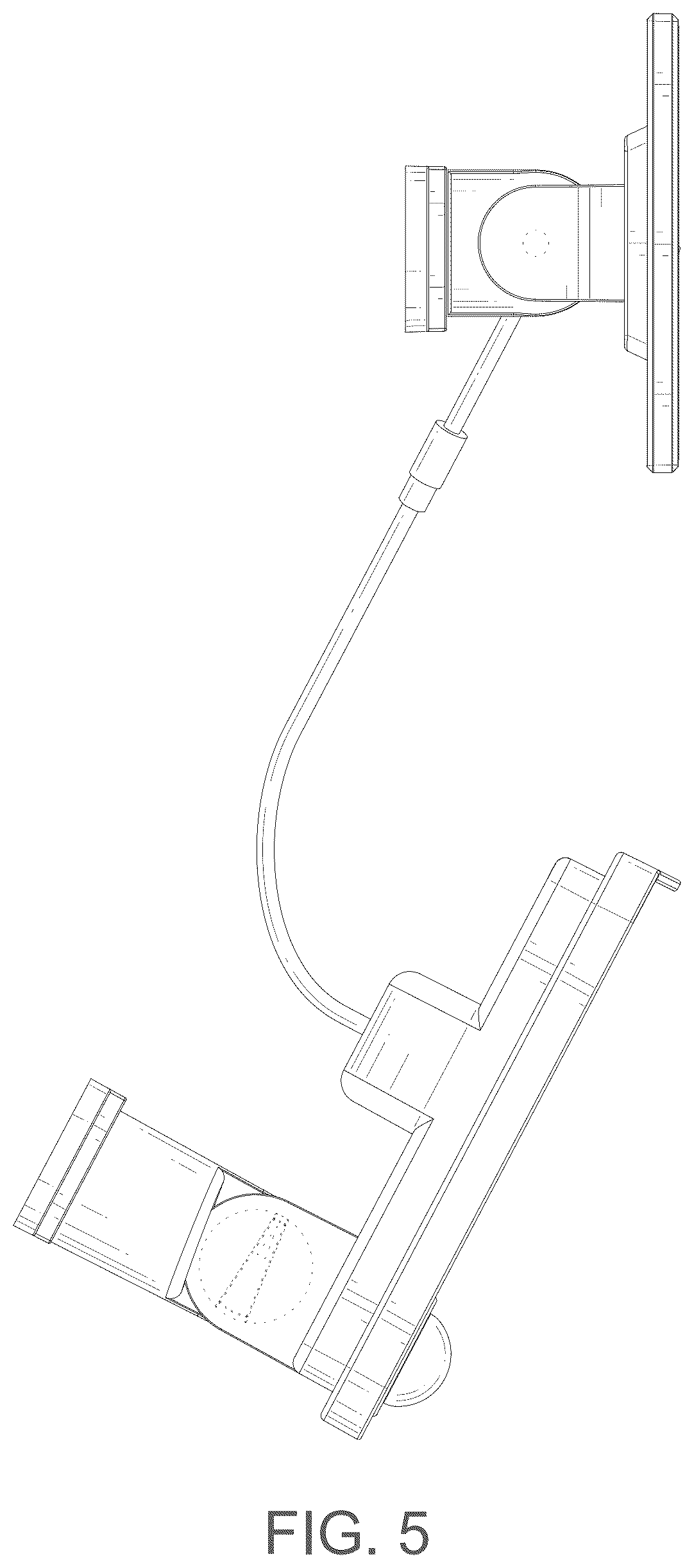 Patent USD1125642 Figure 5 – Solar sensor wall light