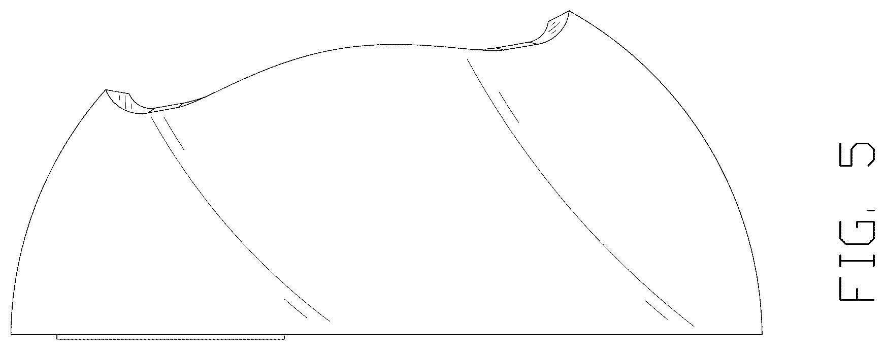 Patent USD1125645 Figure 5 – Lamp