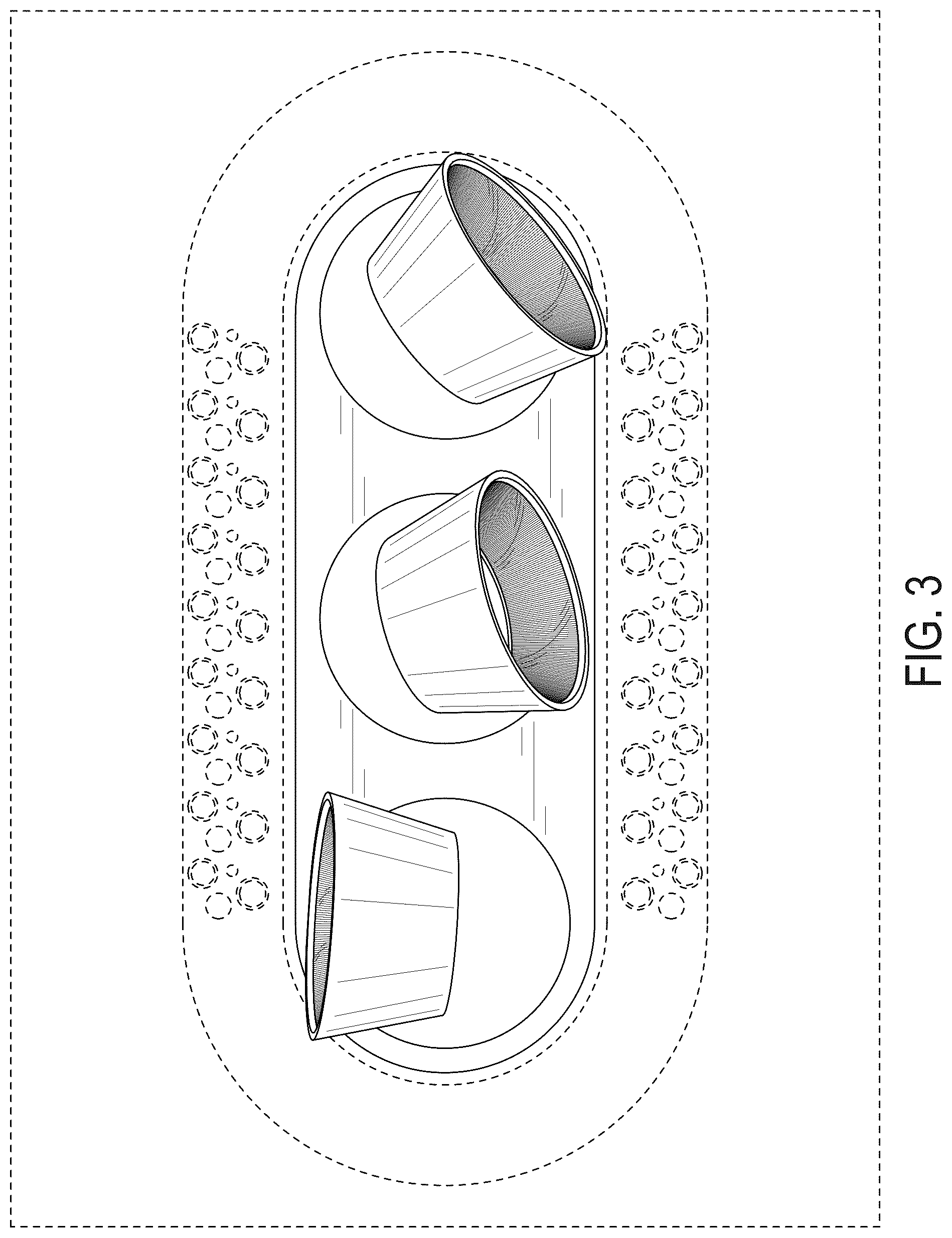Patent USD1125646 Figure 3 – Luminaire