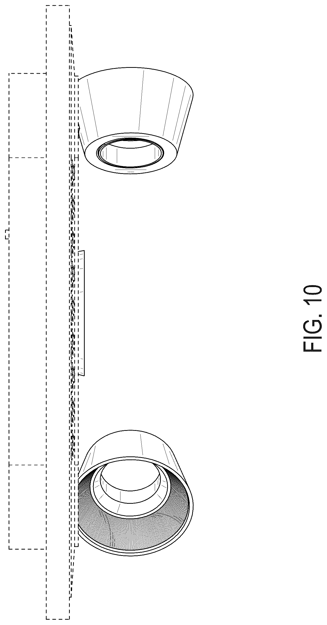 Patent USD1125646 Figure 10 – Luminaire