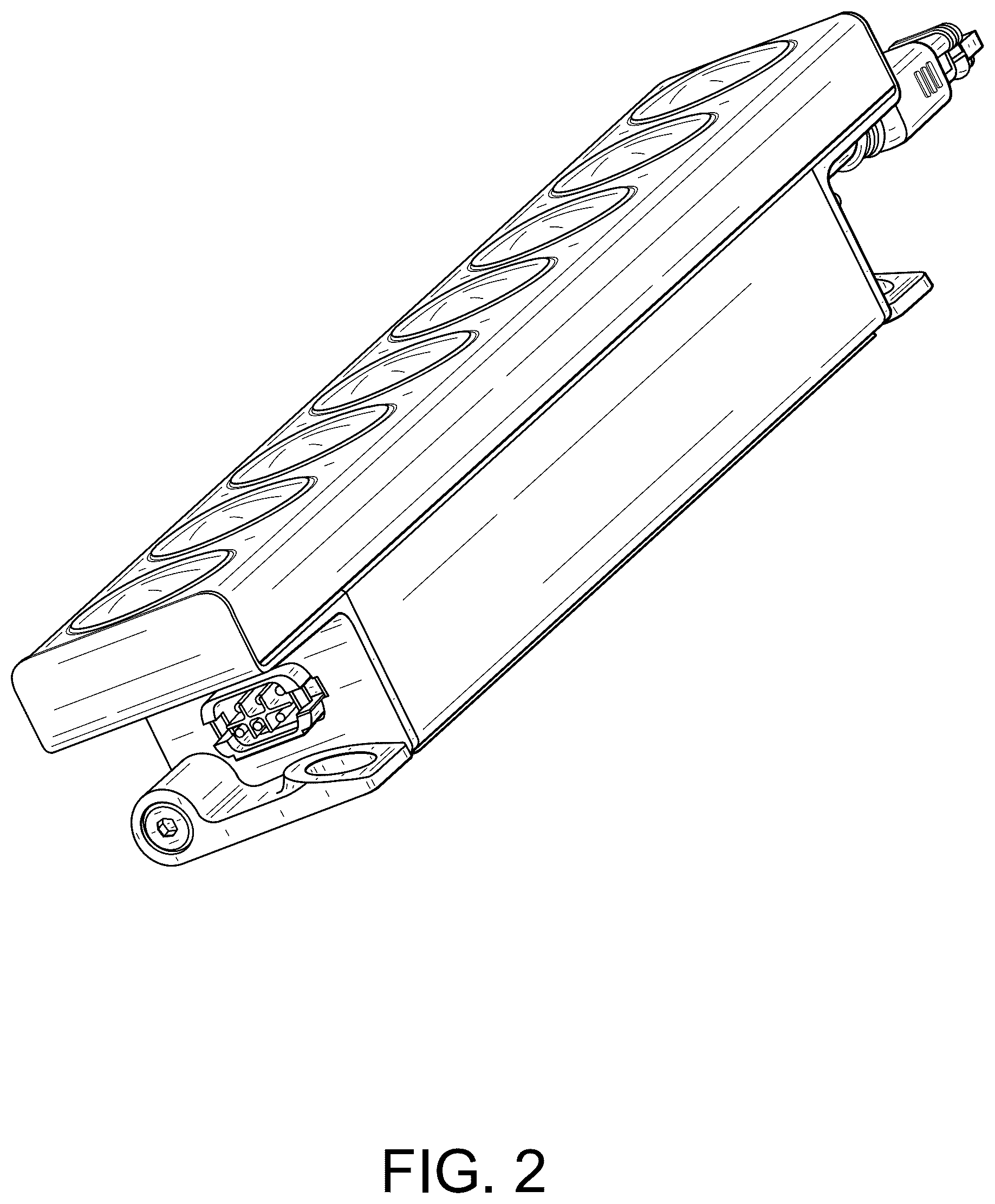 Patent USD1125647 Figure 2 – Linear luminaire