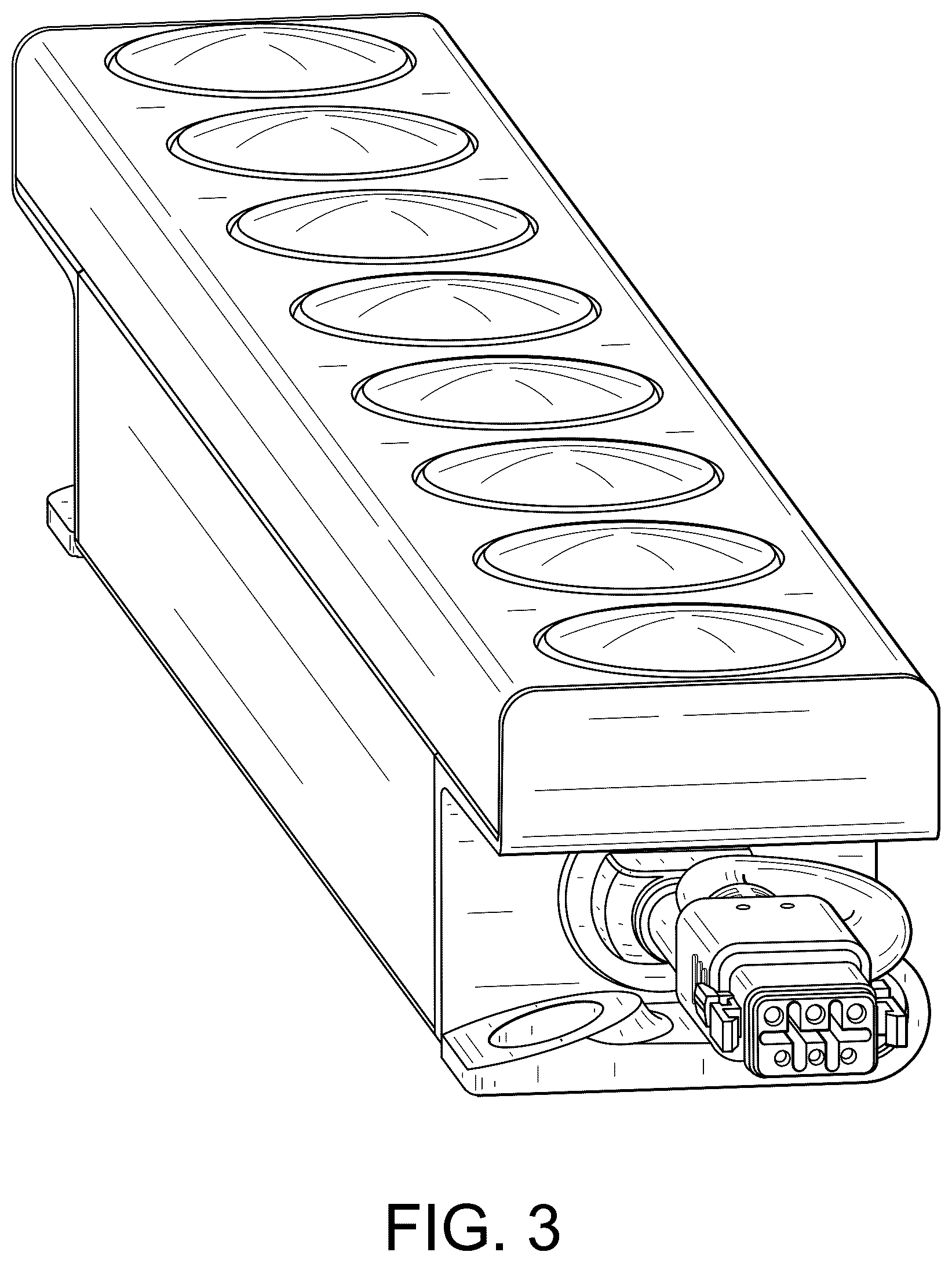 Patent USD1125647 Figure 3 – Linear luminaire