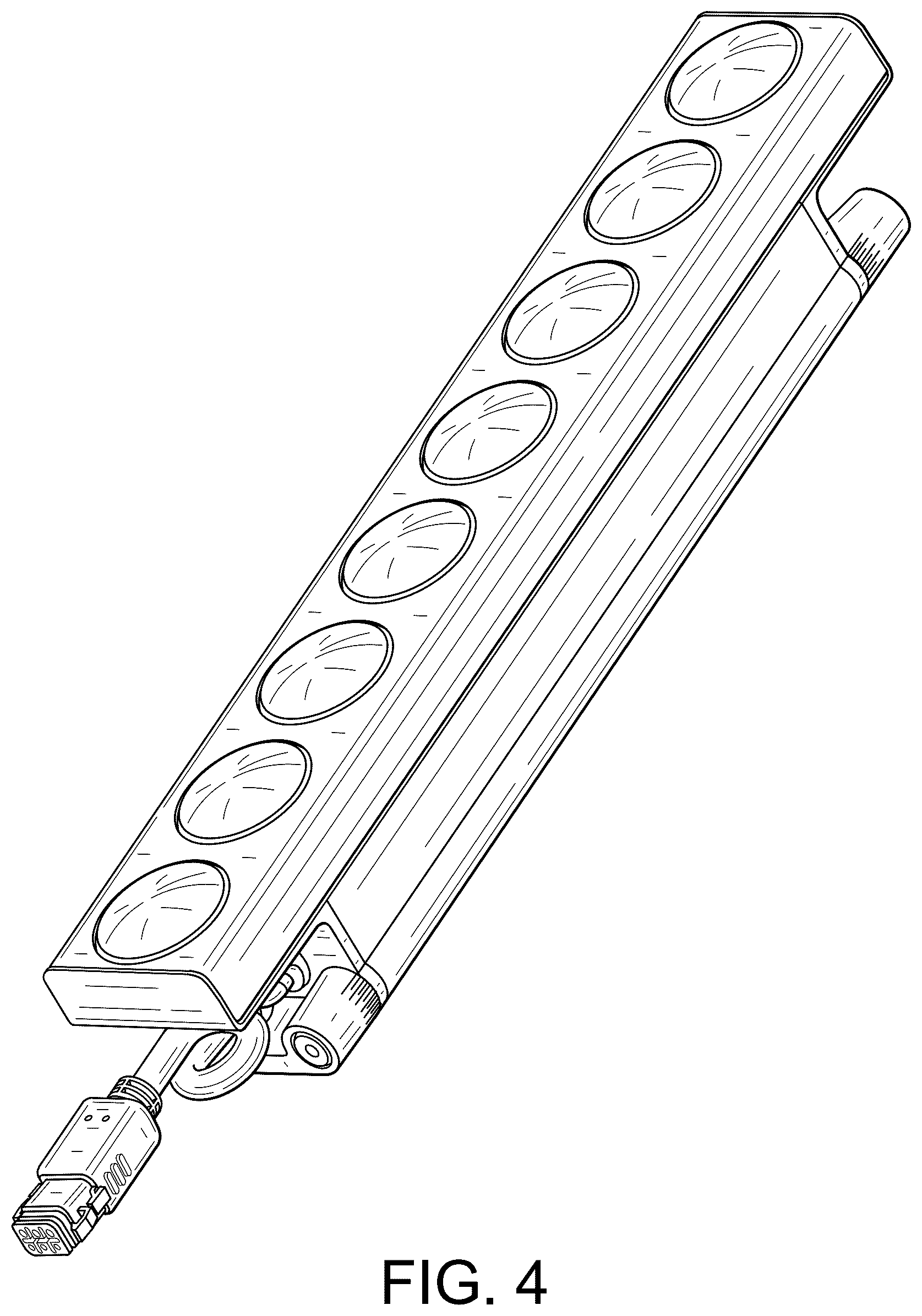 Patent USD1125647 Figure 4 – Linear luminaire