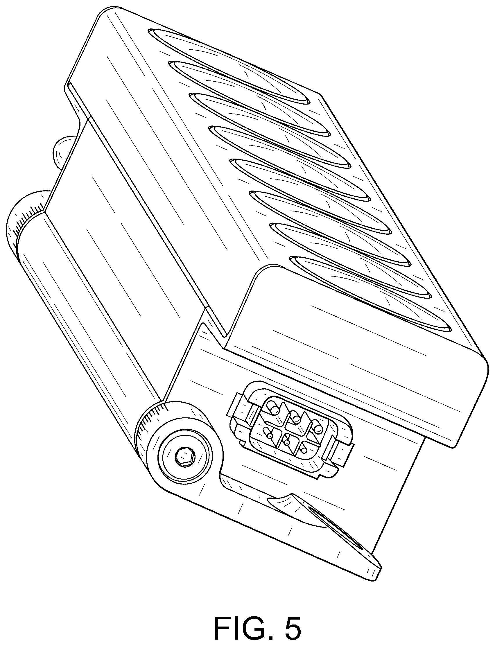Patent USD1125647 Figure 5 – Linear luminaire