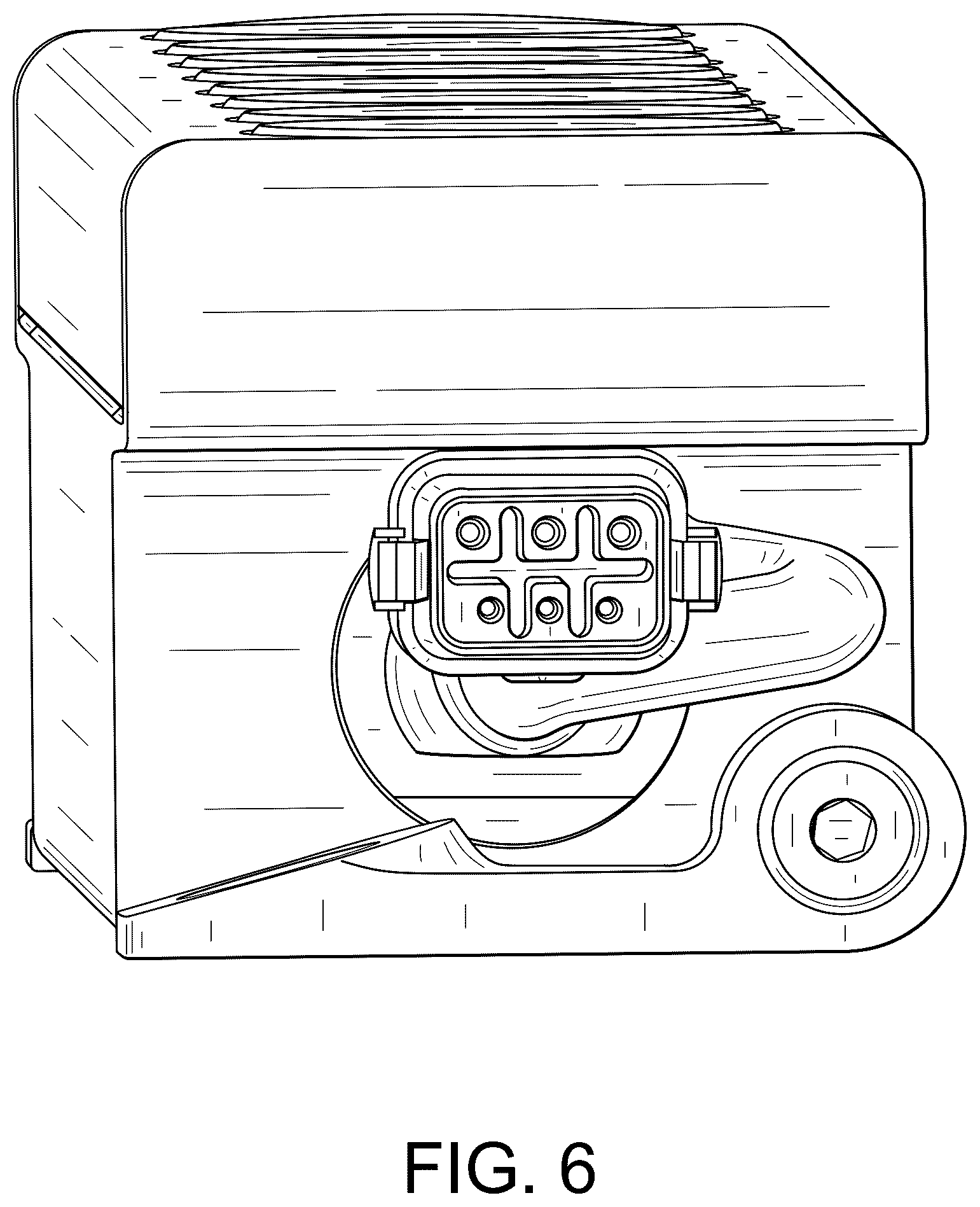 Patent USD1125647 Figure 6 – Linear luminaire