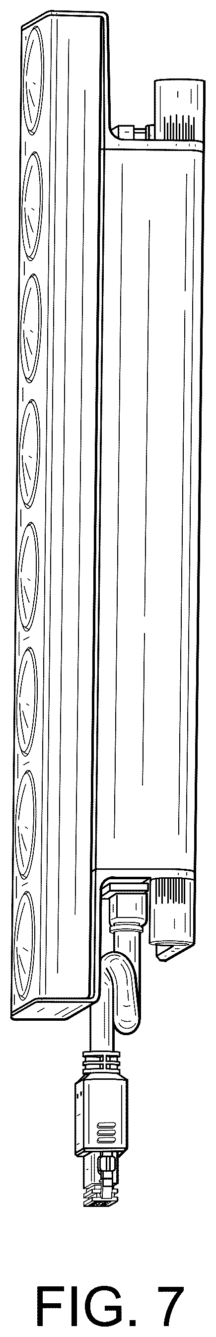 Patent USD1125647 Figure 7 – Linear luminaire