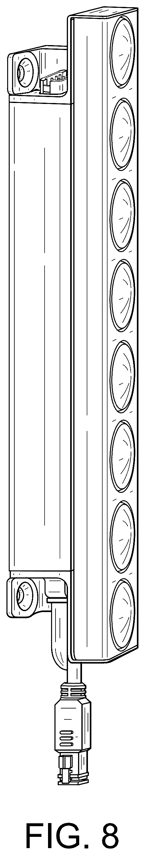 Patent USD1125647 Figure 8 – Linear luminaire