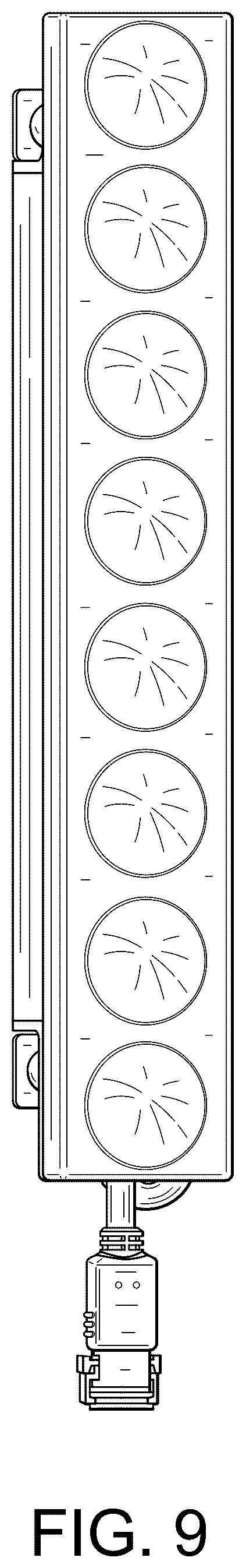 Patent USD1125647 Figure 9 – Linear luminaire