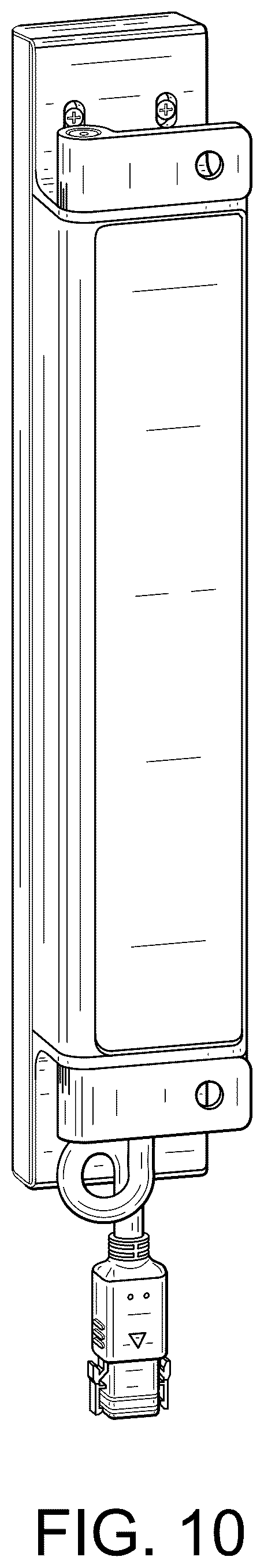Patent USD1125647 Figure 10 – Linear luminaire