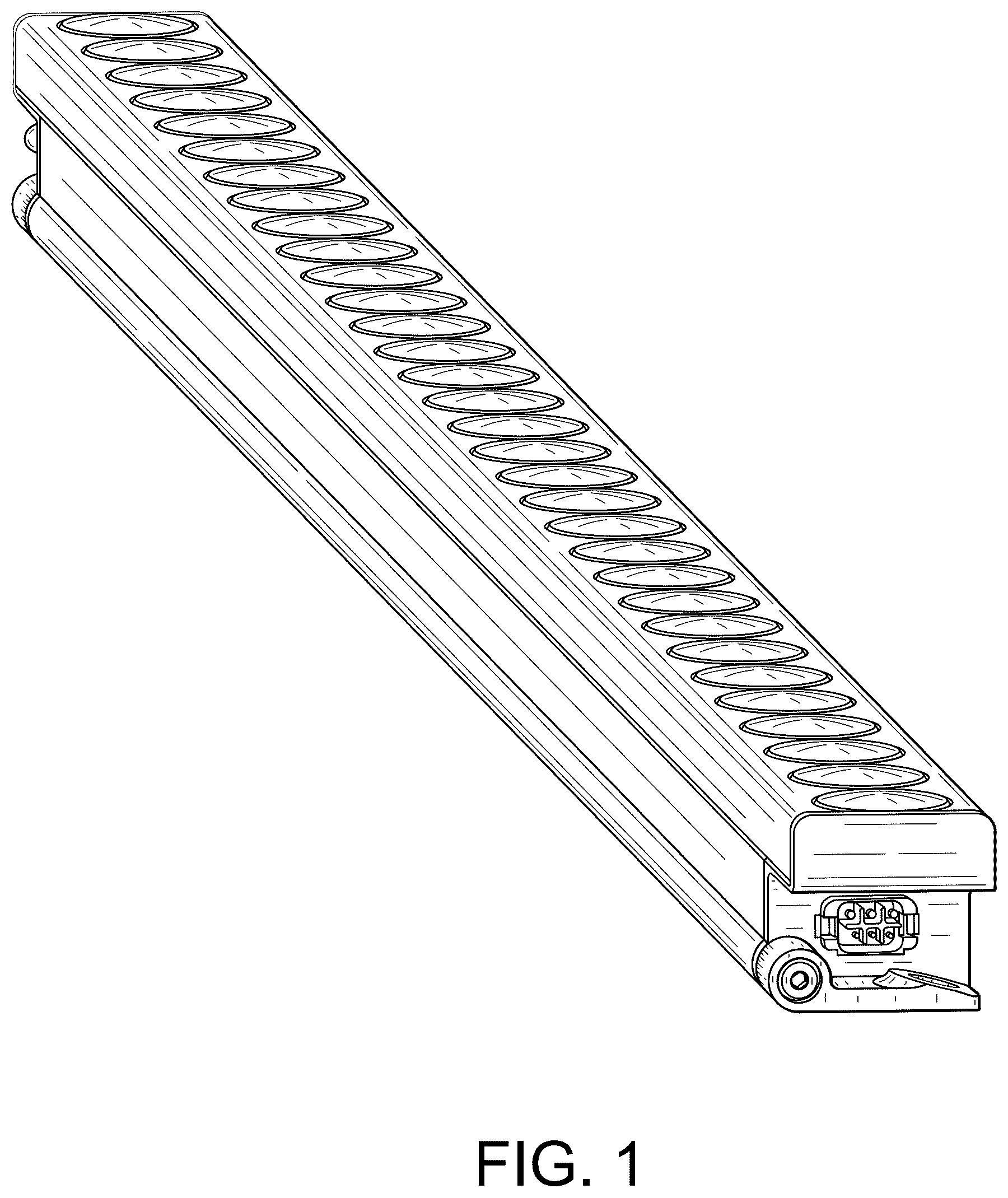Patent USD1125648 Figure 1 – Linear luminaire