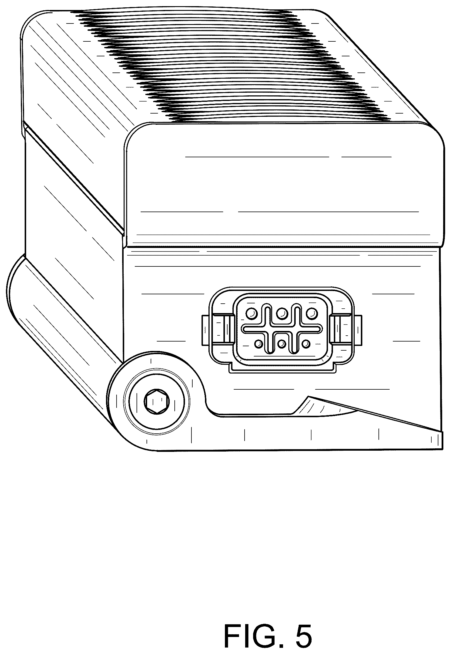 Patent USD1125648 Figure 5 – Linear luminaire