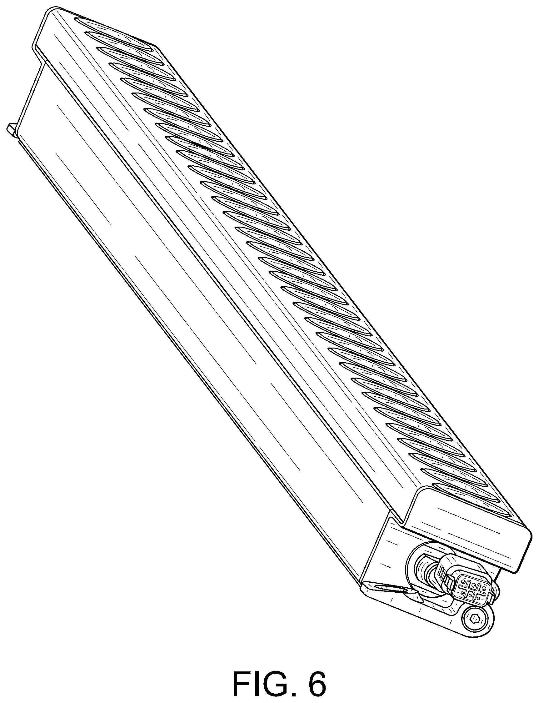 Patent USD1125648 Figure 6 – Linear luminaire