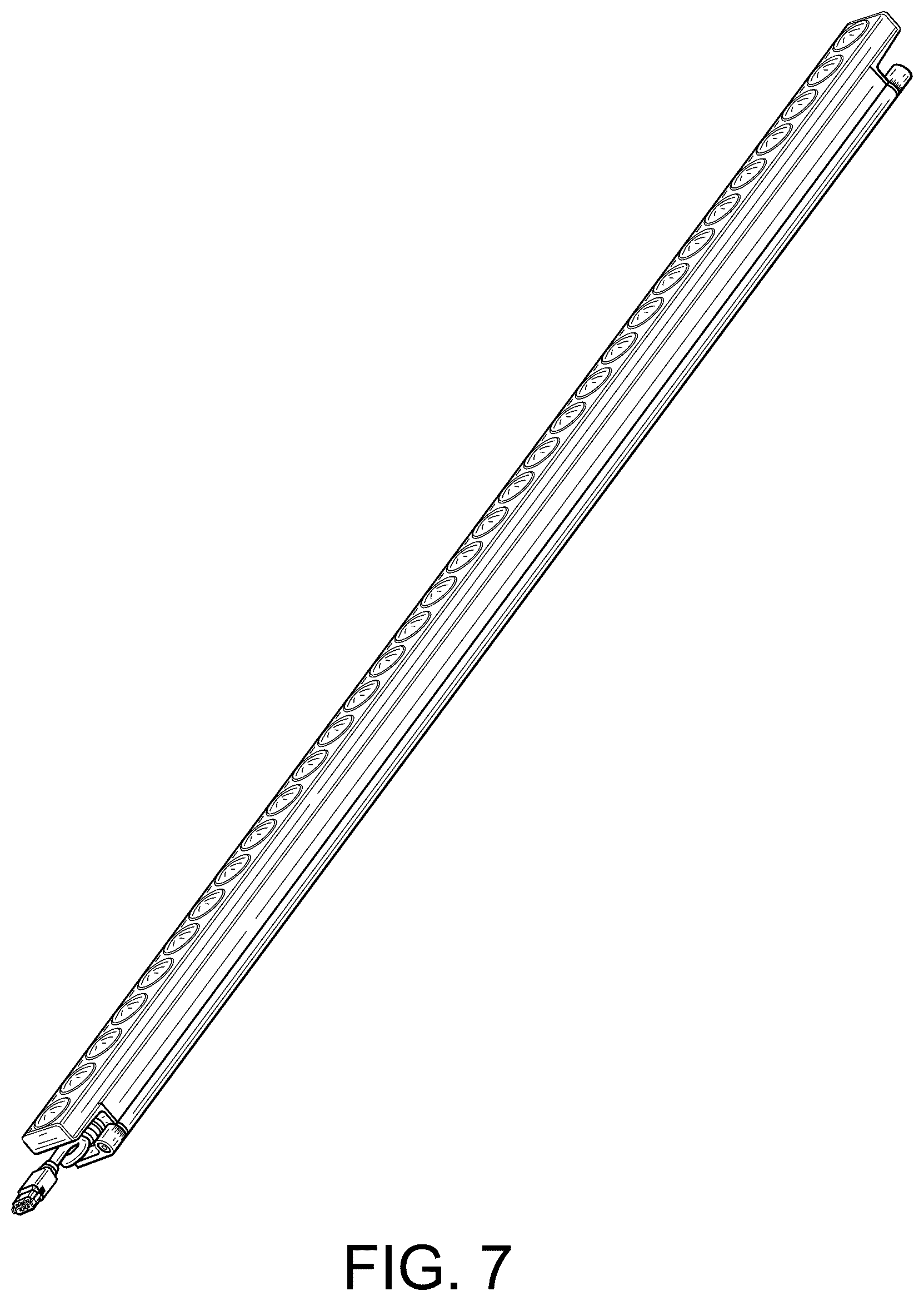 Patent USD1125648 Figure 7 – Linear luminaire
