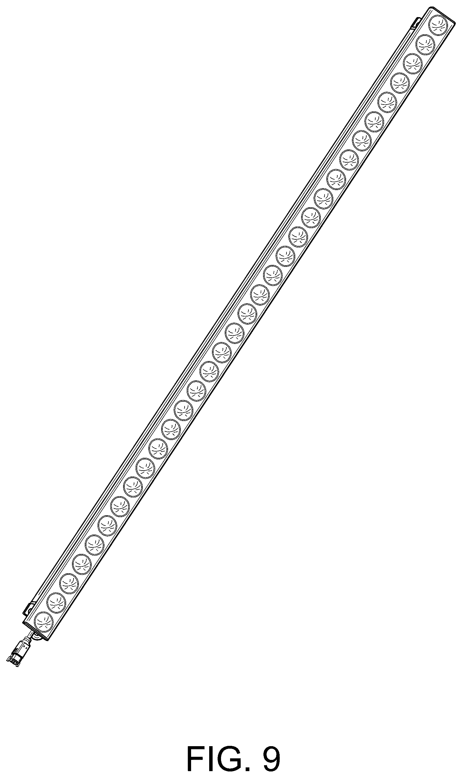 Patent USD1125648 Figure 9 – Linear luminaire