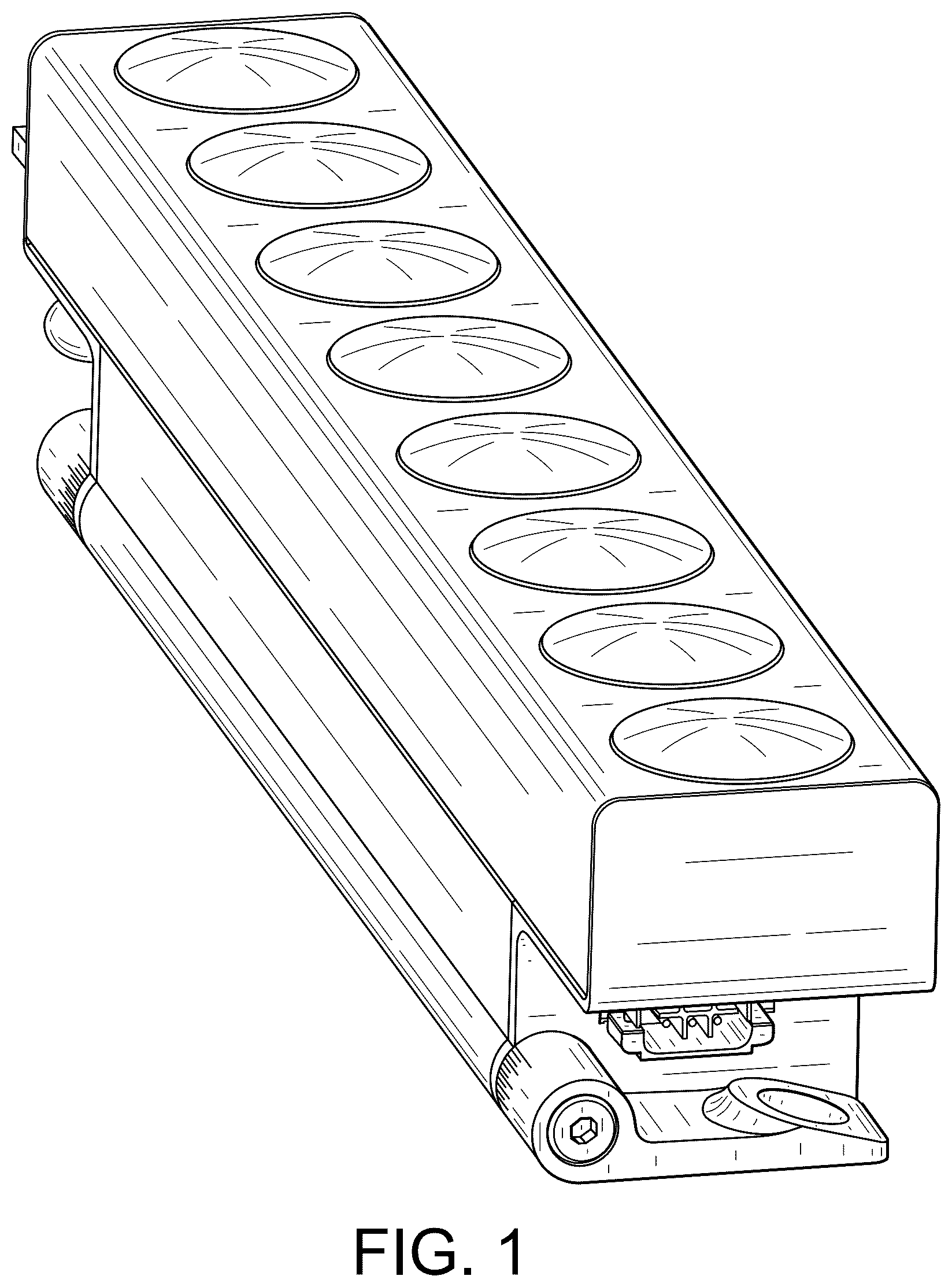 Patent USD1125649 Figure 1 – Linear luminaire