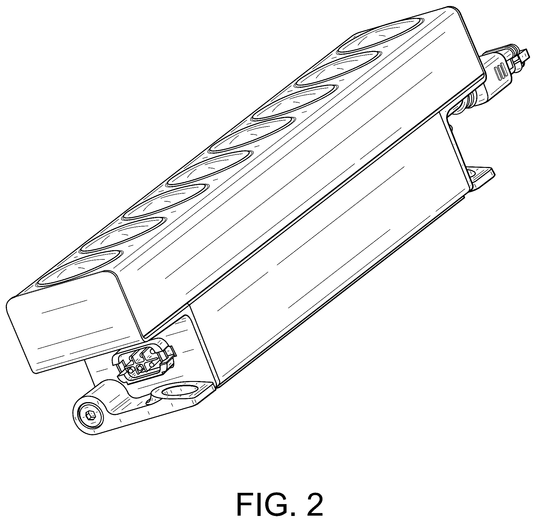 Patent USD1125649 Figure 2 – Linear luminaire