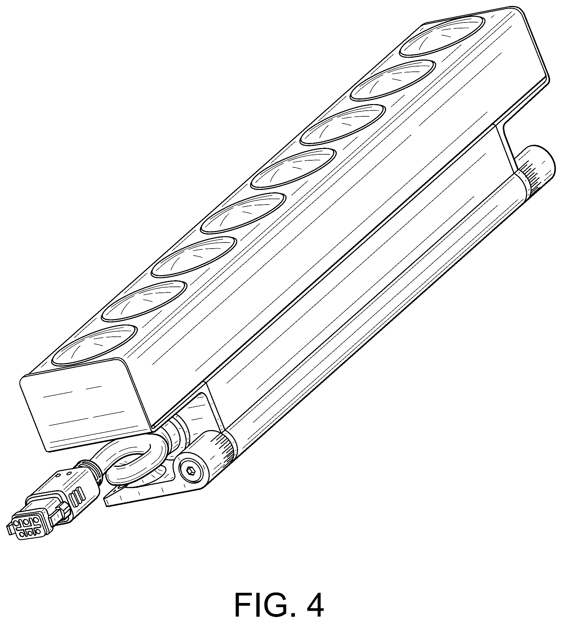 Patent USD1125649 Figure 4 – Linear luminaire