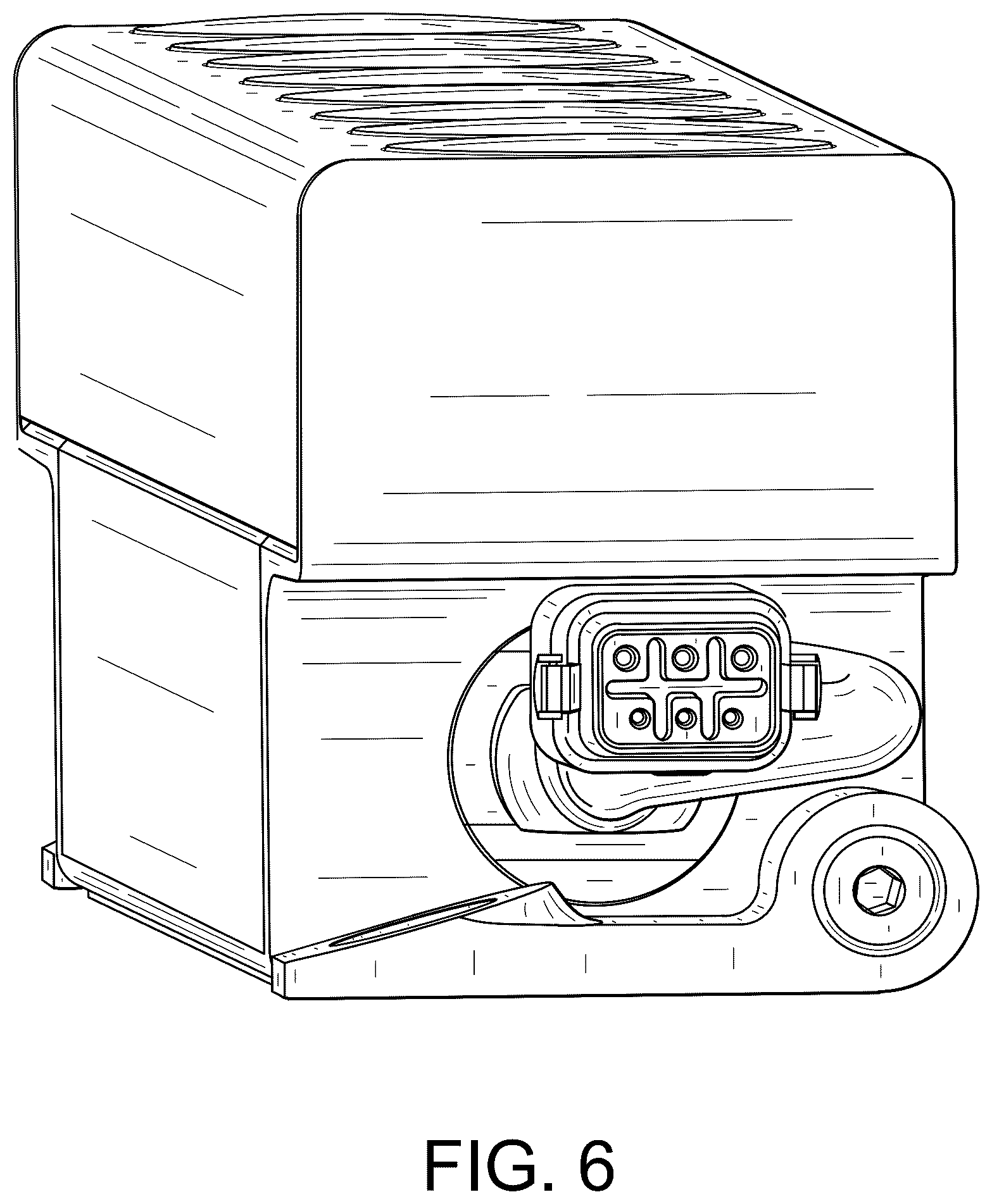 Patent USD1125649 Figure 6 – Linear luminaire