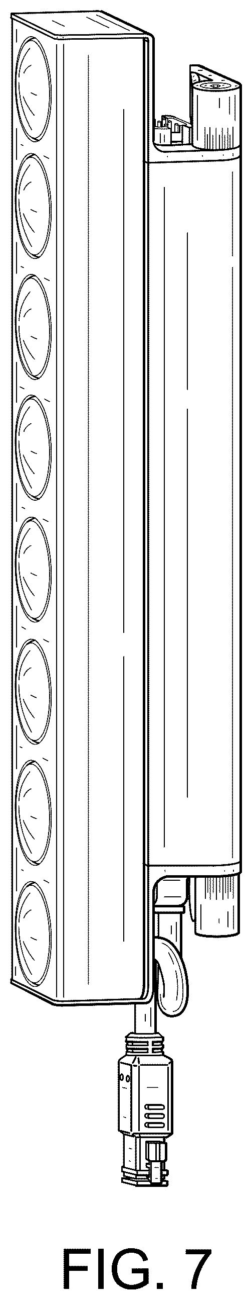 Patent USD1125649 Figure 7 – Linear luminaire