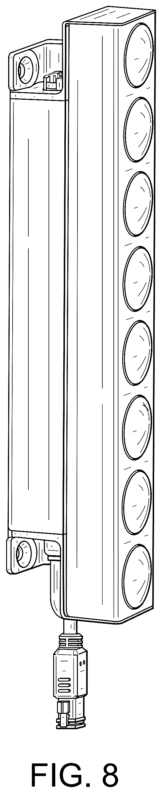 Patent USD1125649 Figure 8 – Linear luminaire