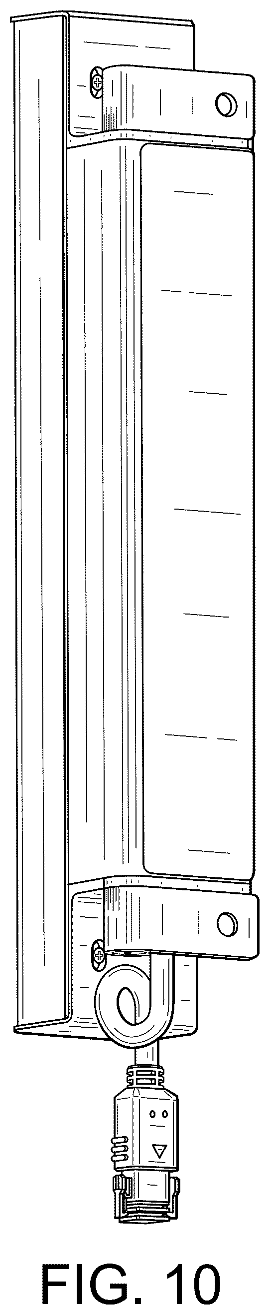 Patent USD1125649 Figure 10 – Linear luminaire