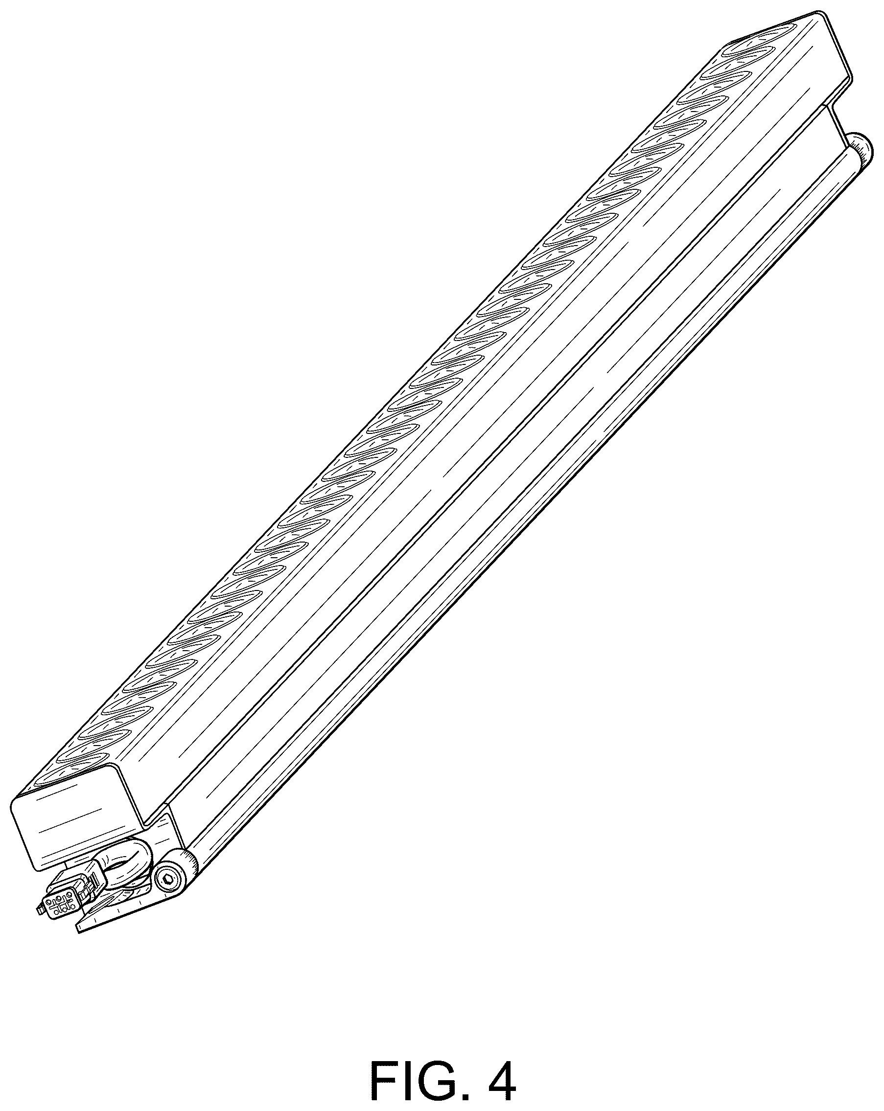 Patent USD1125650 Figure 4 – Linear luminaire