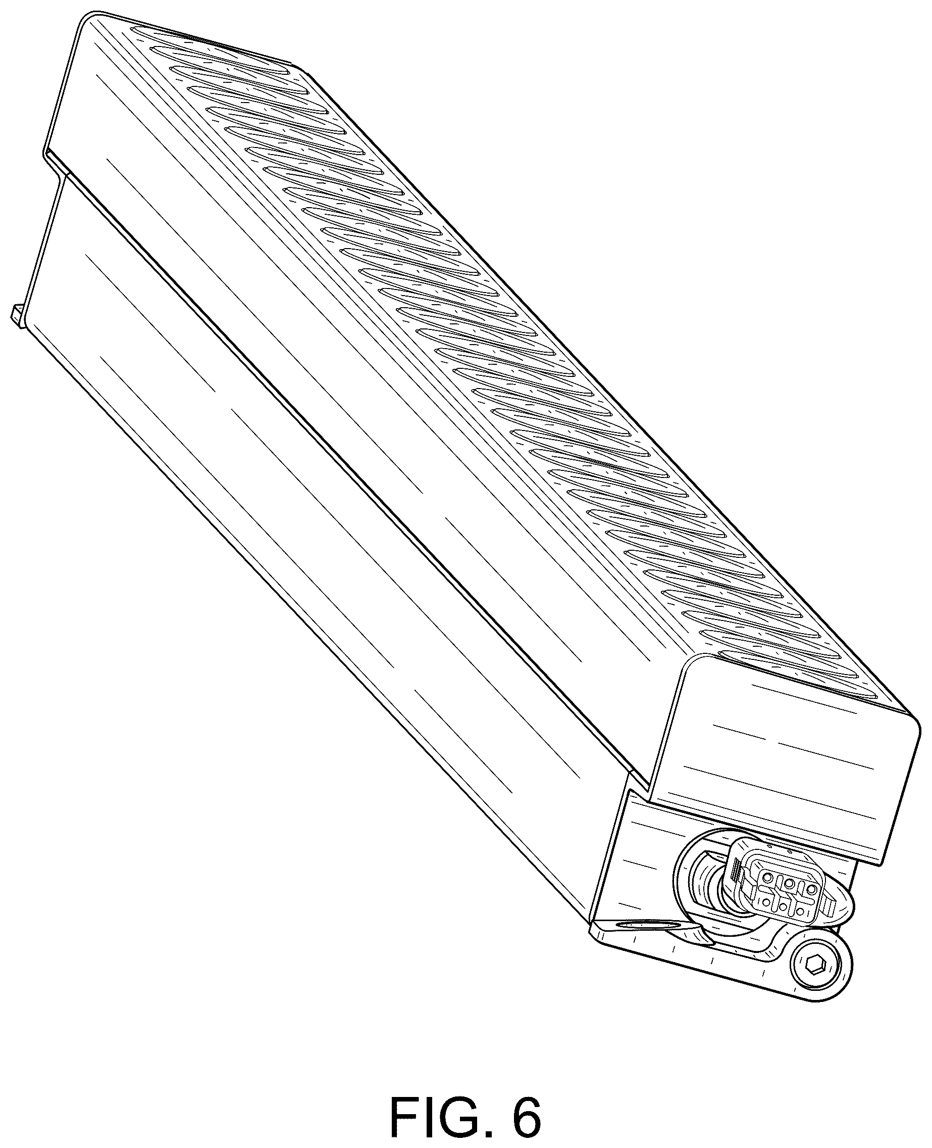 Patent USD1125650 Figure 6 – Linear luminaire