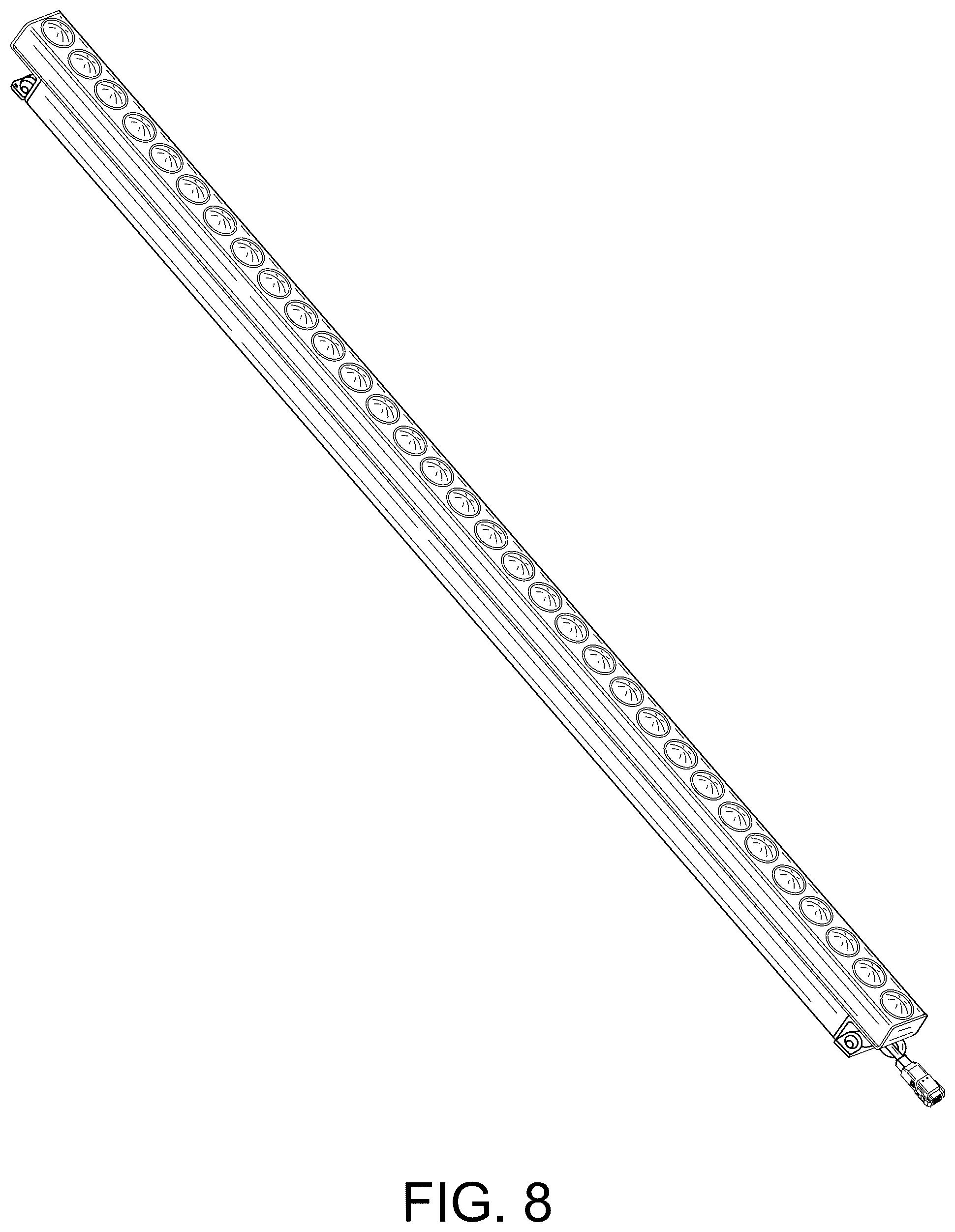 Patent USD1125650 Figure 8 – Linear luminaire