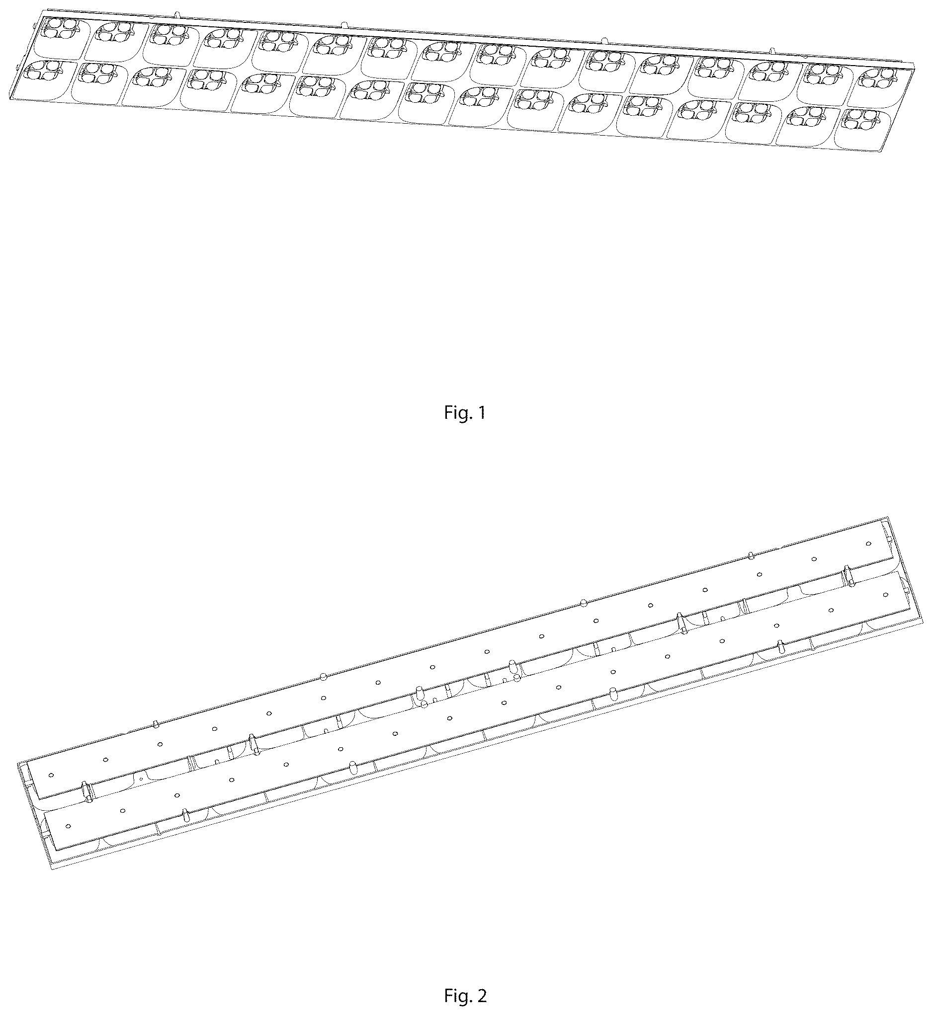 Patent USD1125651 Figure 1 – Luminaire
