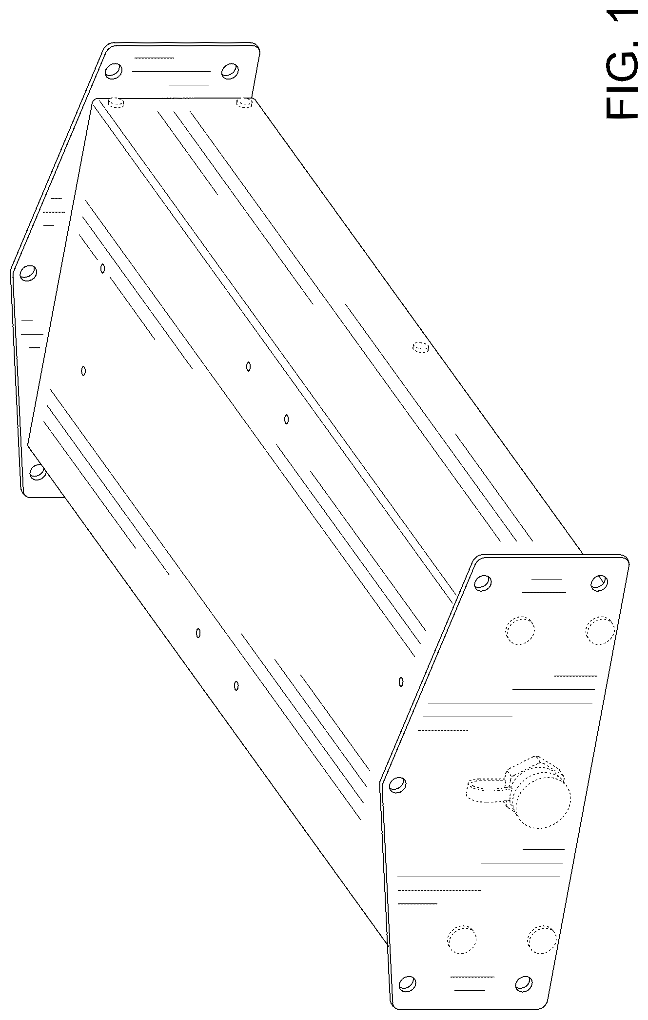 Patent USD1125652 Figure 1 – Light fixture