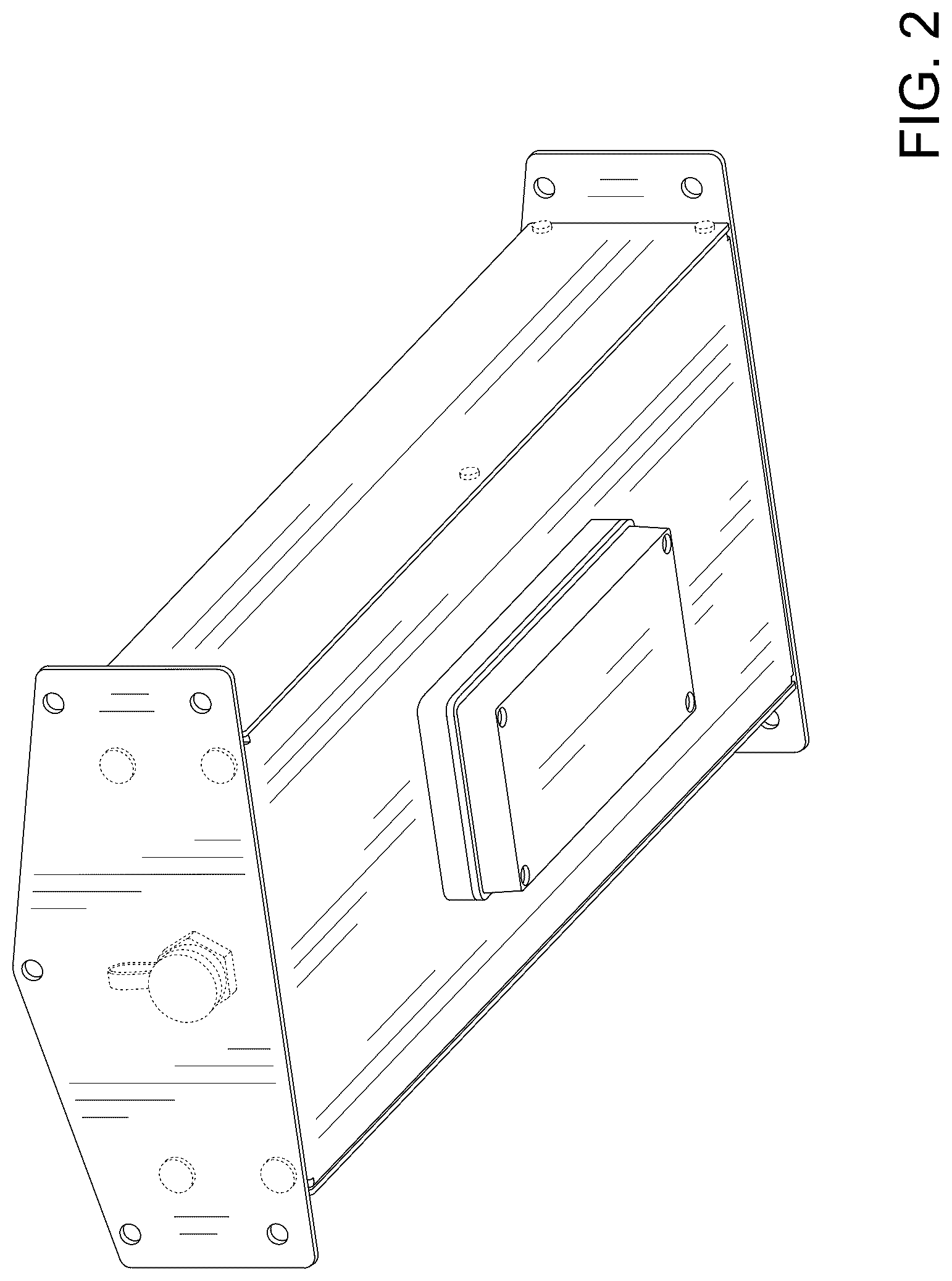 Patent USD1125652 Figure 2 – Light fixture
