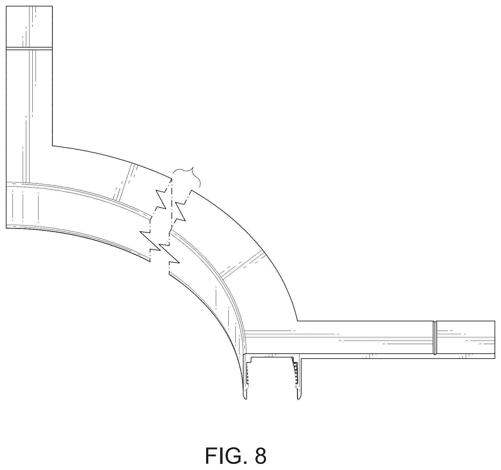 Patent USD1125654 Figure 5 – LED strip light mounting track